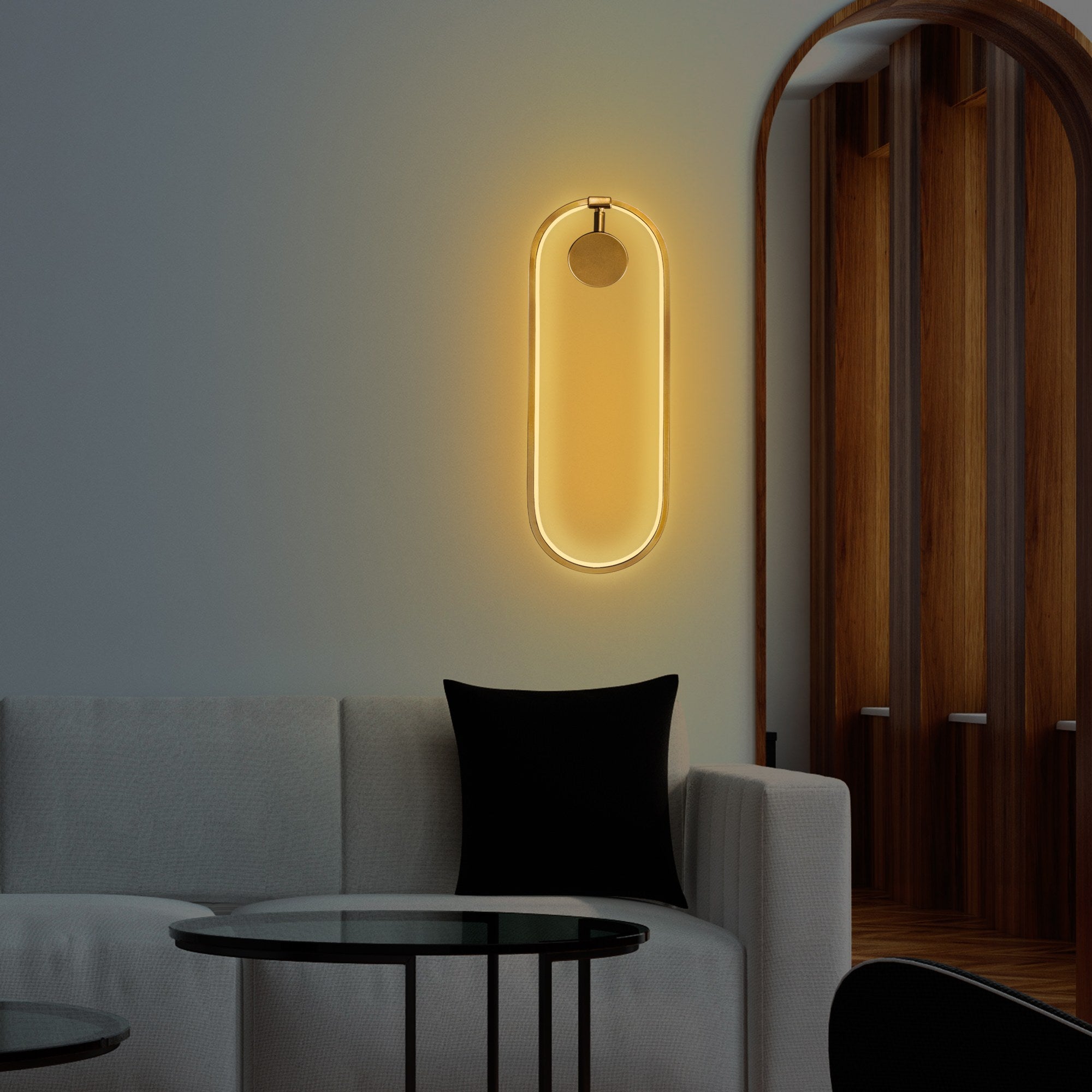Can - 13557 Vägglampa