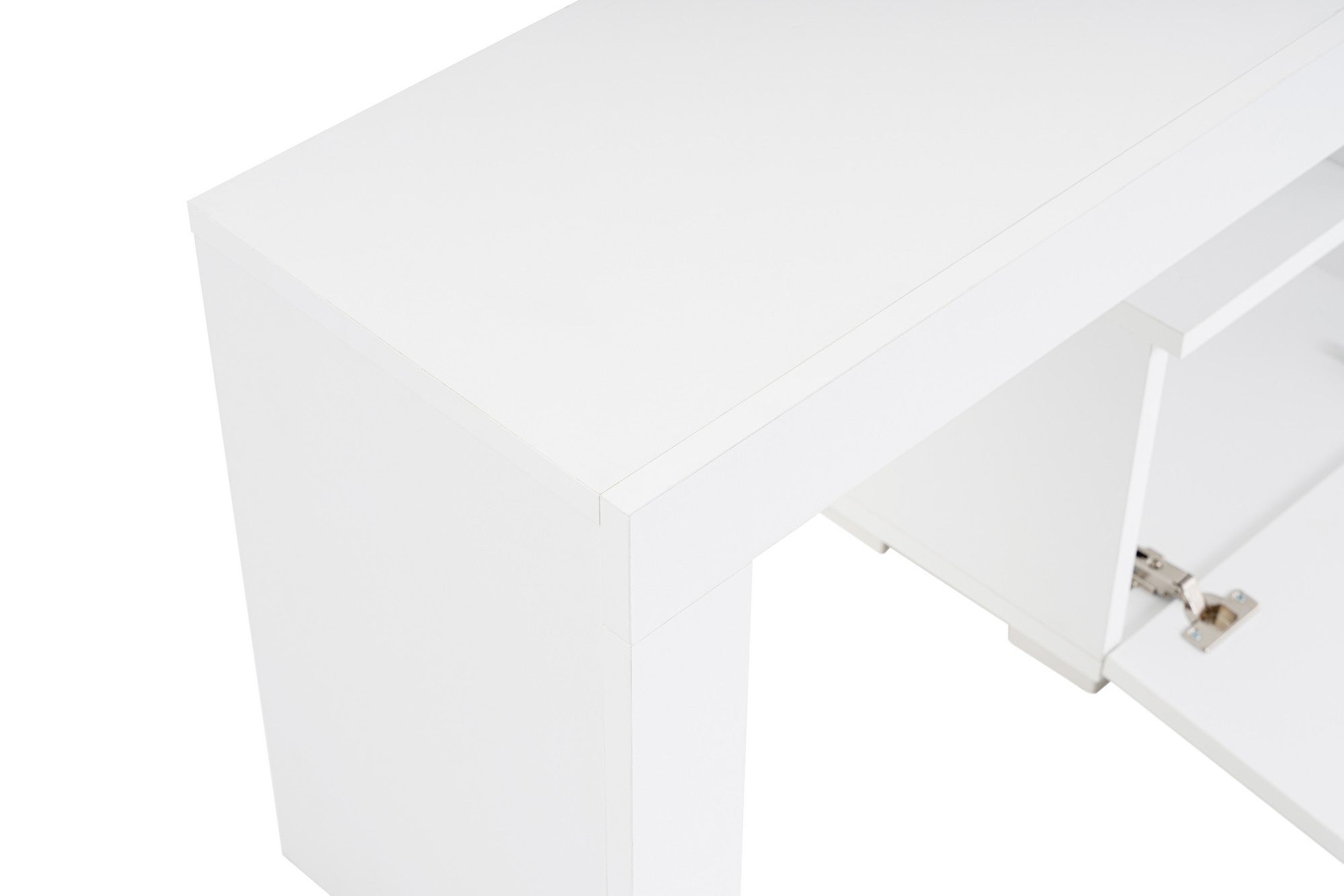 Enclave - Natural White TV Stand