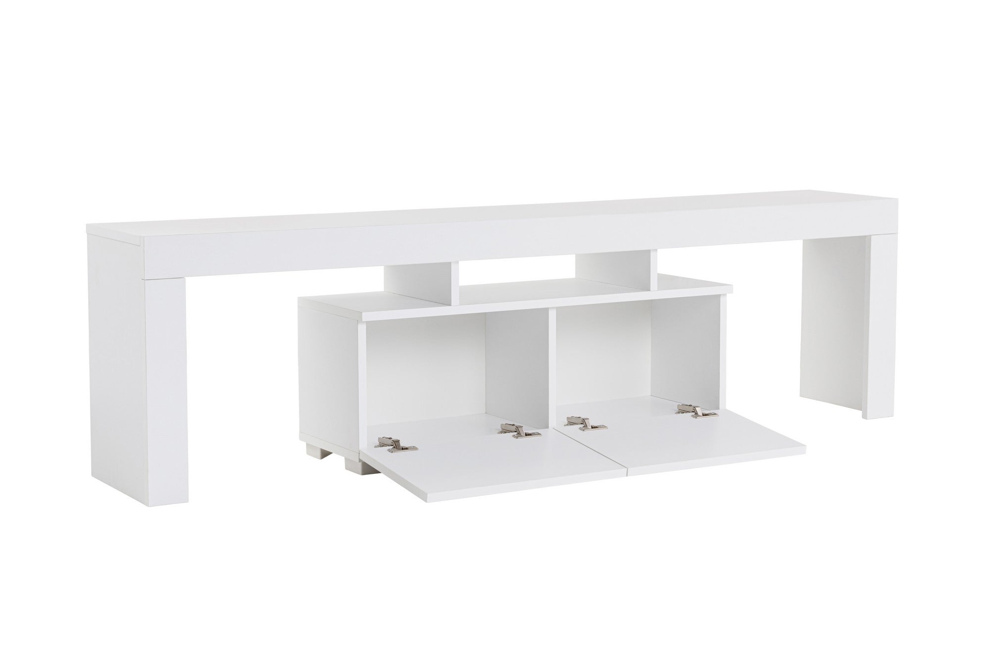 Enclave - Natural White TV Stand