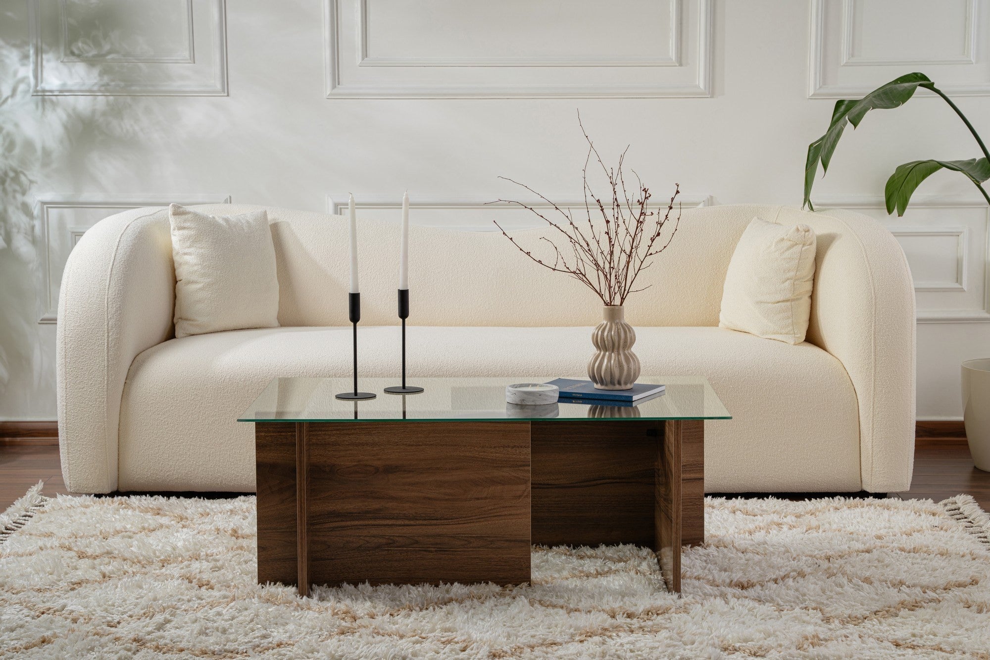Vetrino - Walnut Coffee Table