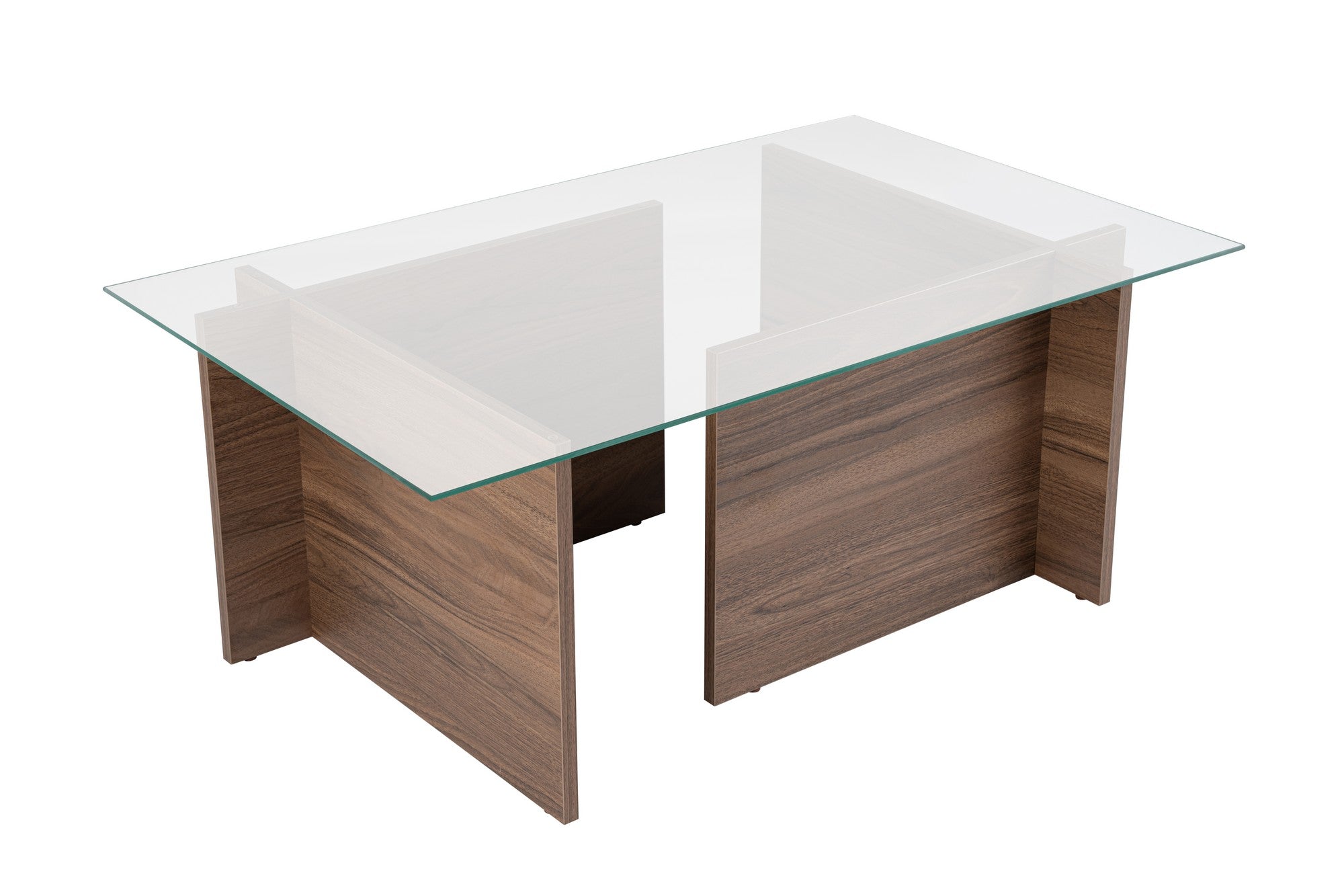 Vetrino - Walnut Coffee Table
