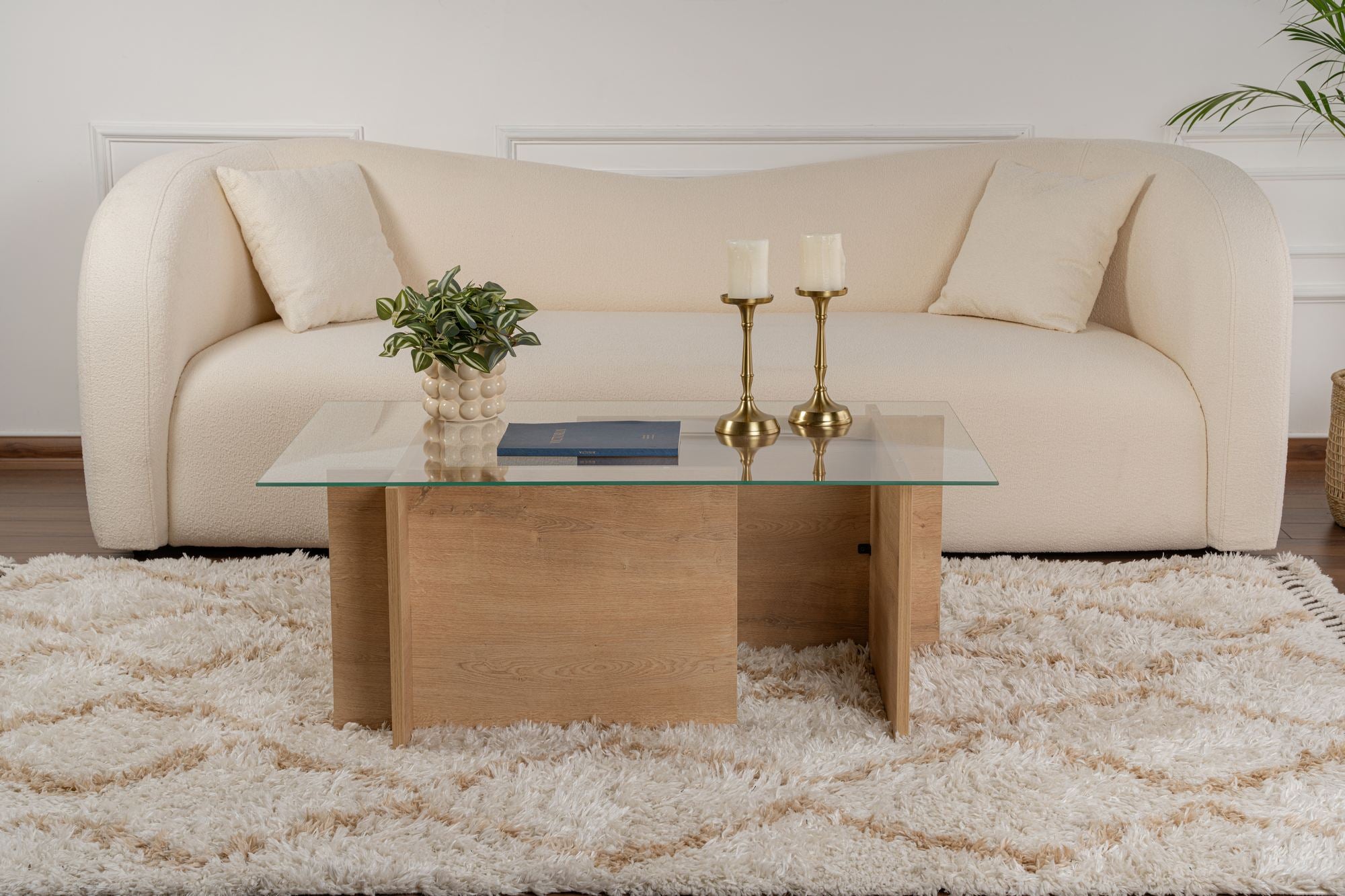 Vetrino - Honey Oak Coffee Table