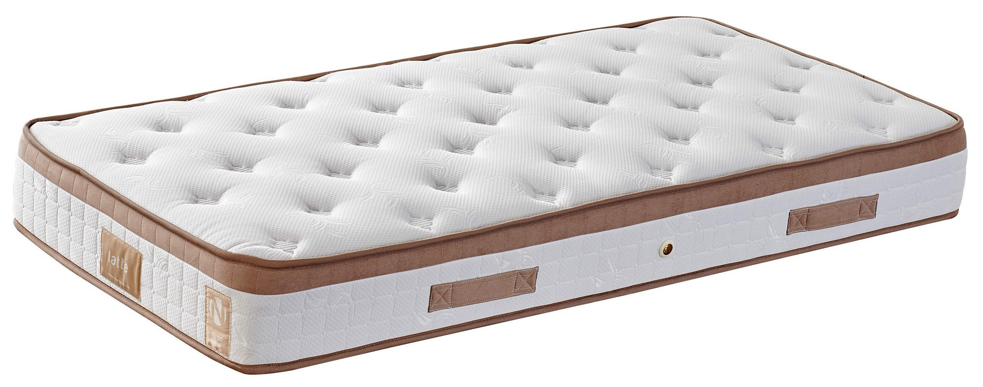 Latte 90x190 cm Enkelstorlek Fast Madrass Madrass