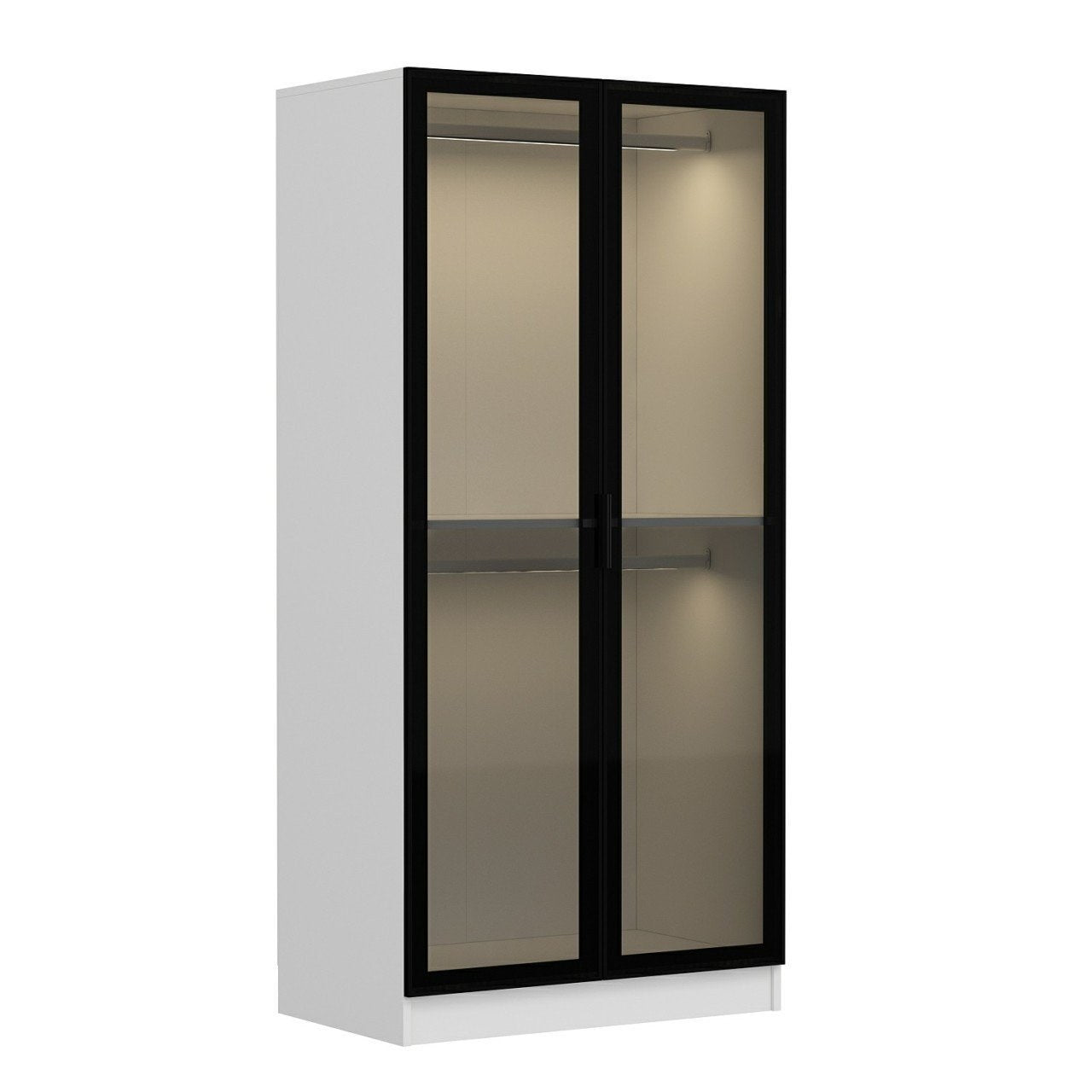 Kale Glass Black - 190 Garderob