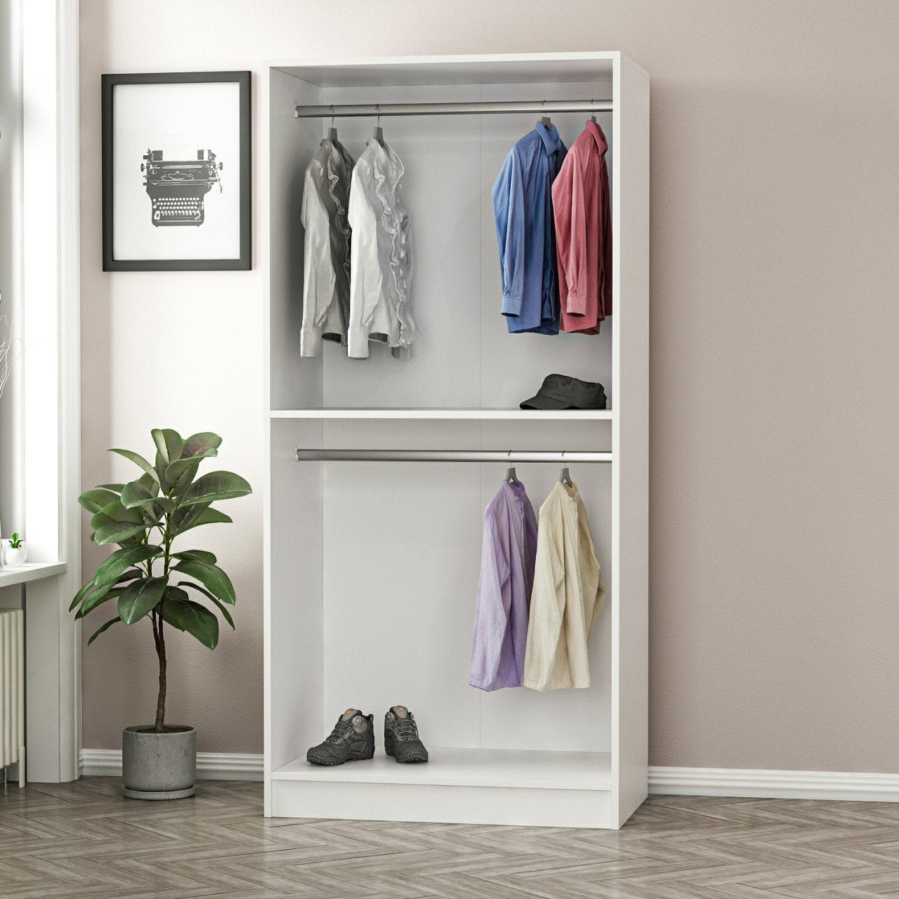 Kale Glass Black - 210 Garderob