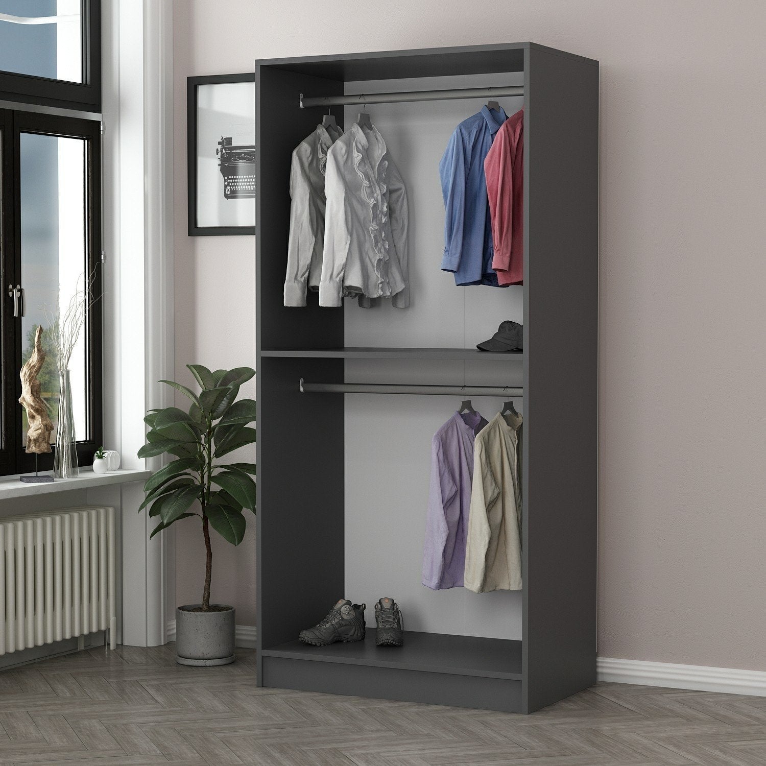 Kale Plus Membrane Anthracite - 210 Garderob