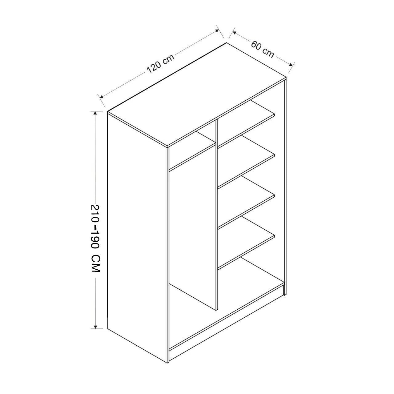 Kale Oak Stone - 2320 Garderob