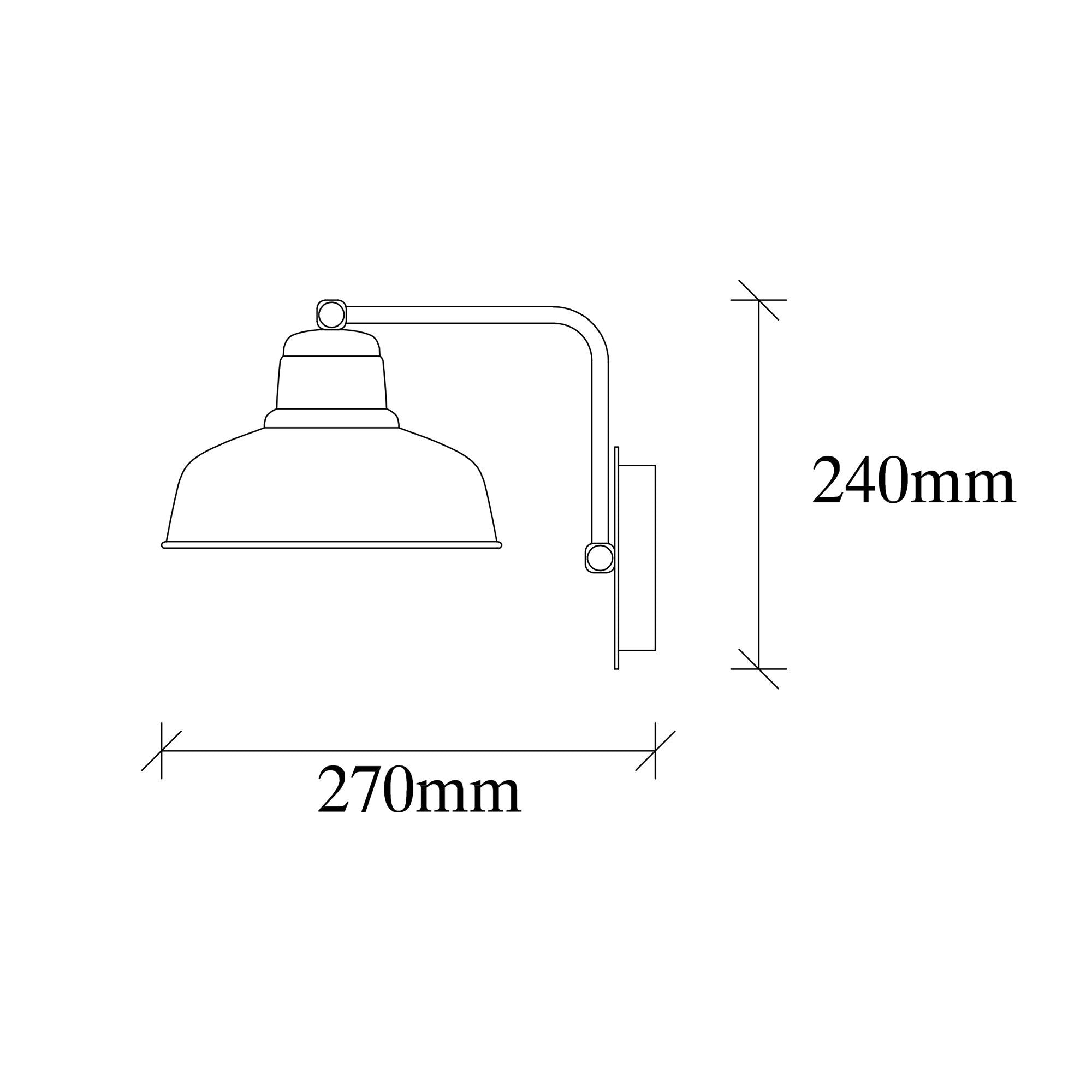 Berceste - 181WHITE-A Vägglampa