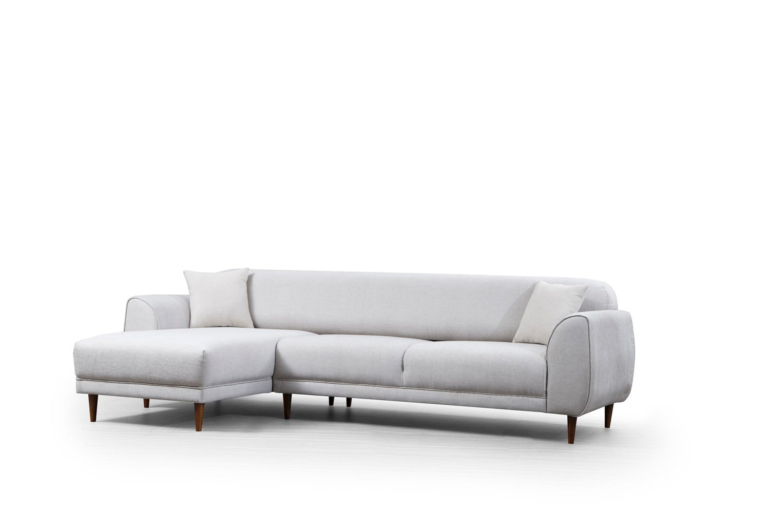 Bild Hörn Vänster ( Chl-3R ) - Beige Hörnsoffa-säng