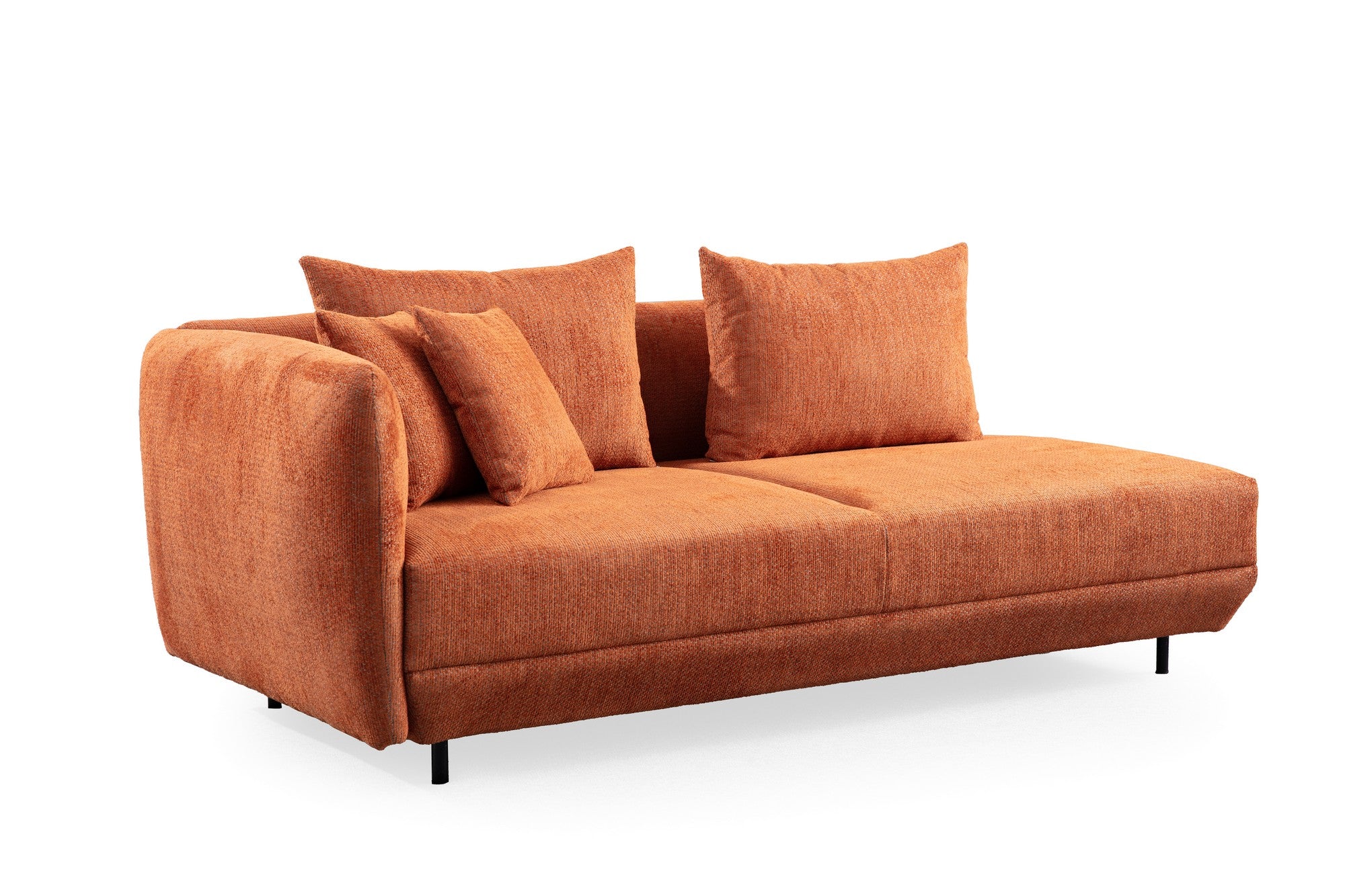 Floransa - Orange Hörnsoffa