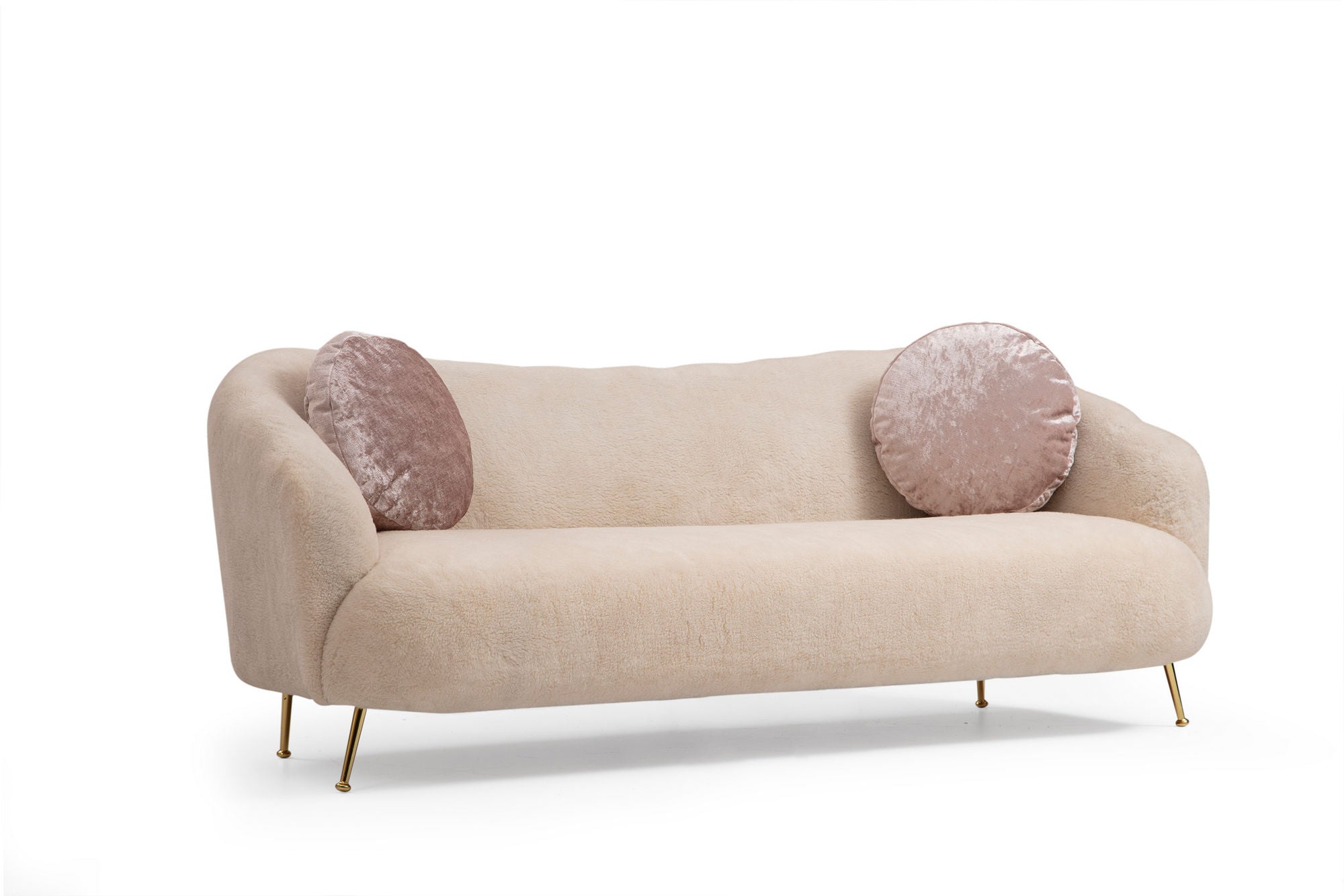 Istiridye - Beige 3-sitssoffa