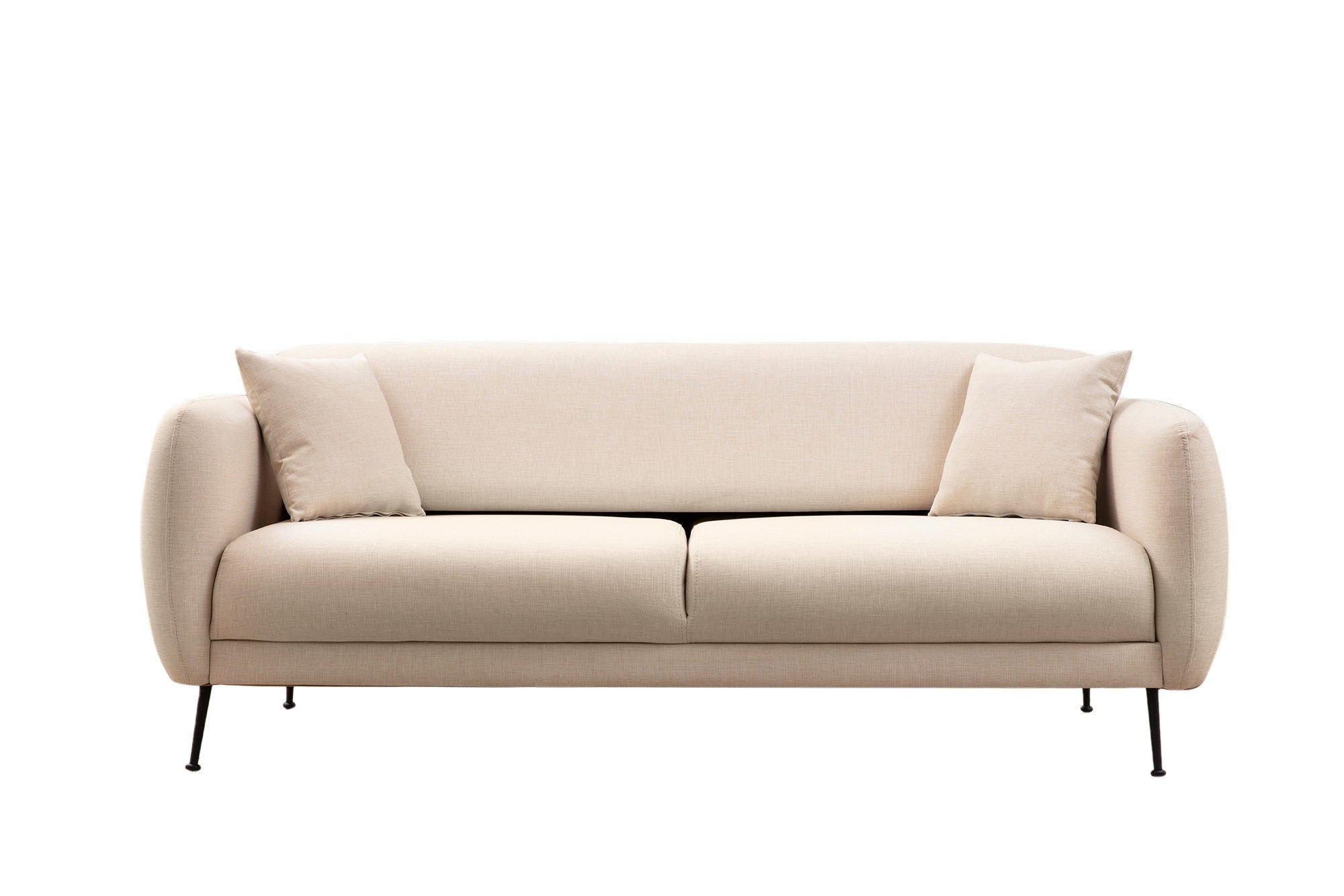 Sevilla - Beige 3-sitssoffa-bädd