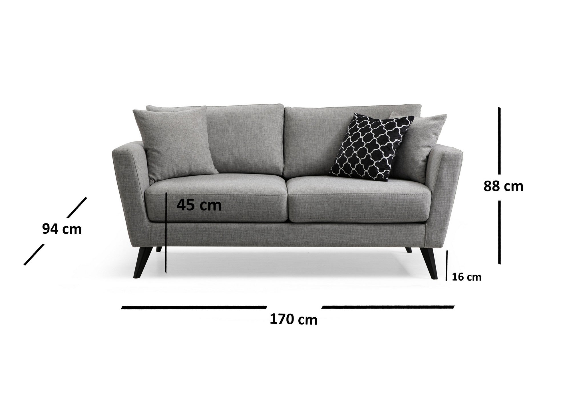 Mayorka 2 Sits 2-Sits Soffa