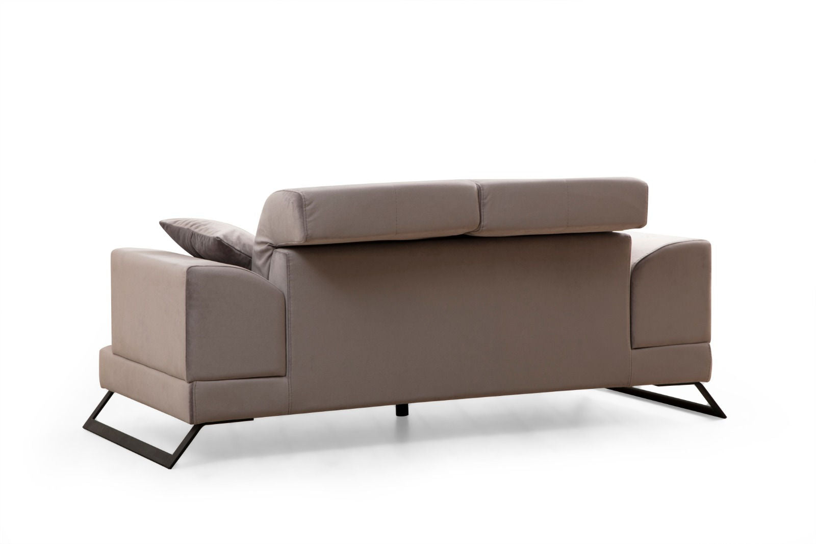 Frido - Ljusgrå 2-Sits Soffa