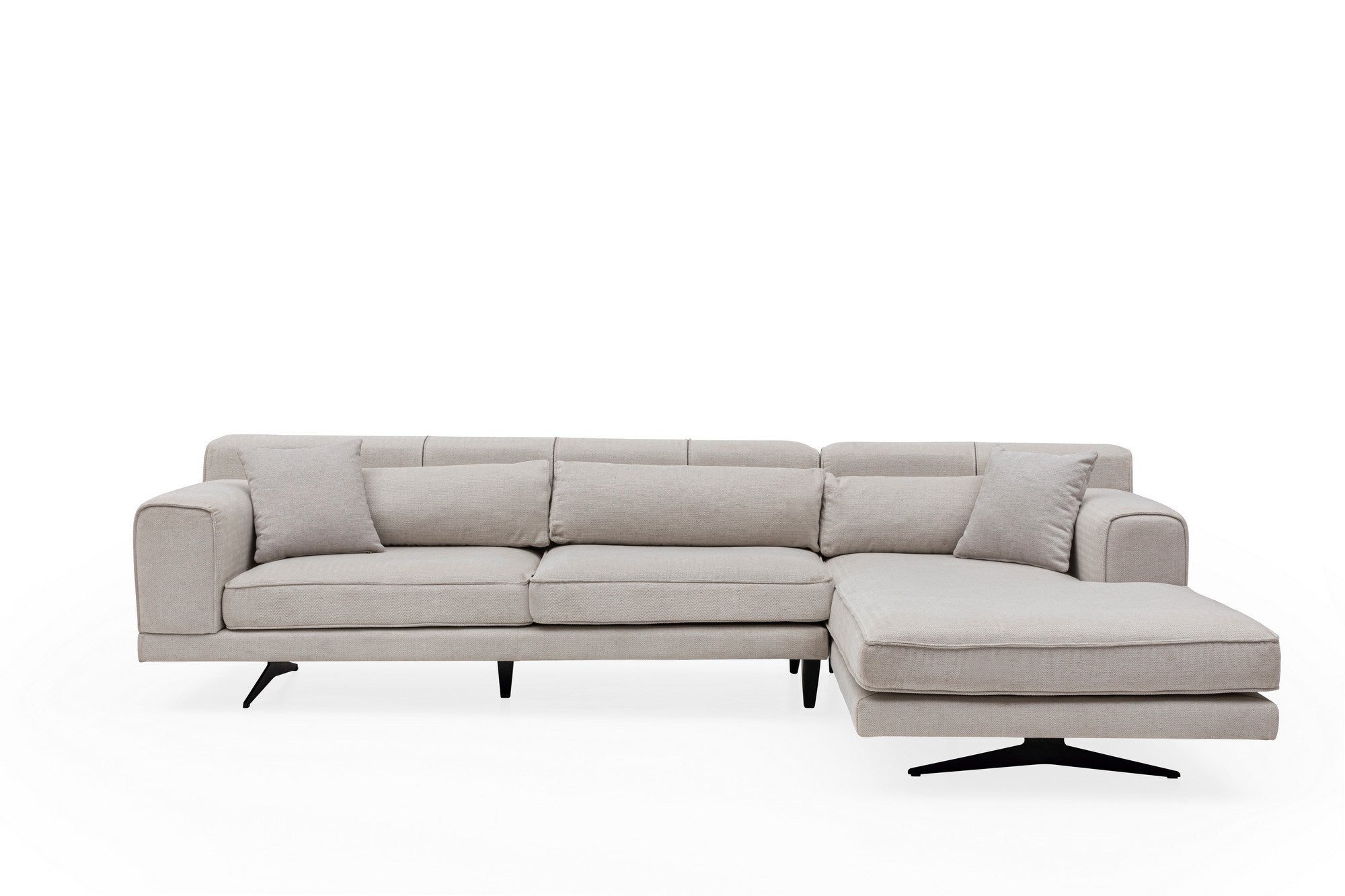 Jivago Hörnhöger (L2-Chl) - Beige Hörnsoffa