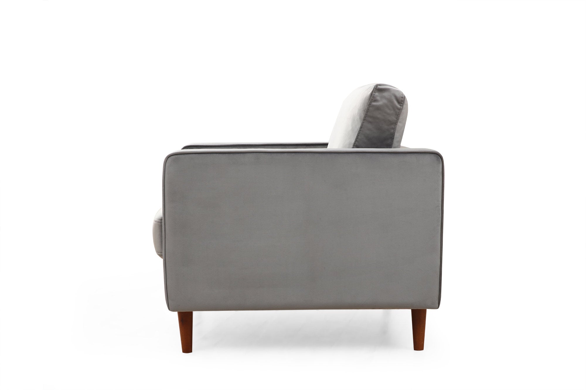 Rome - Light Grey Wing Chair