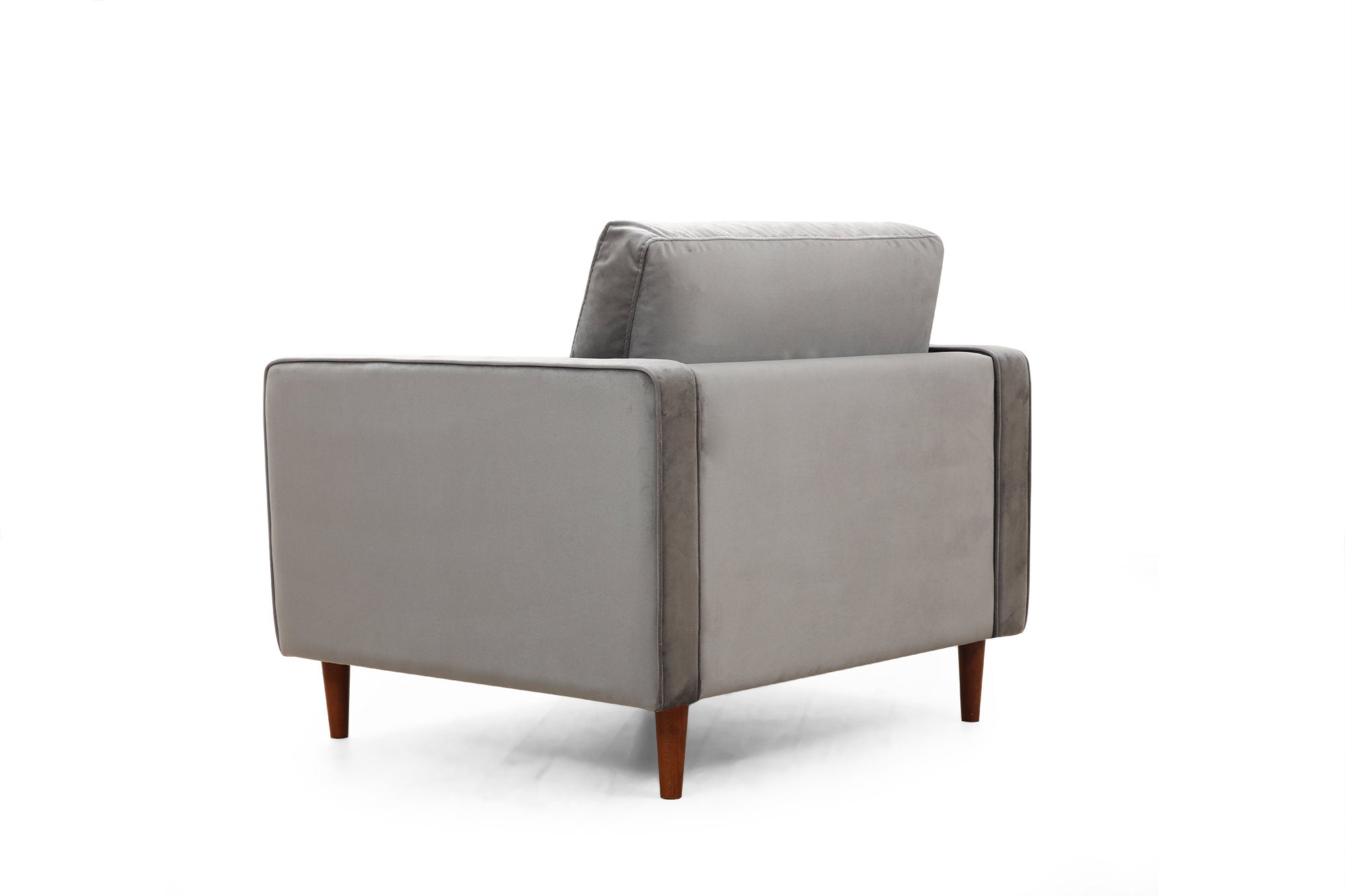 Rome - Light Grey Wing Chair