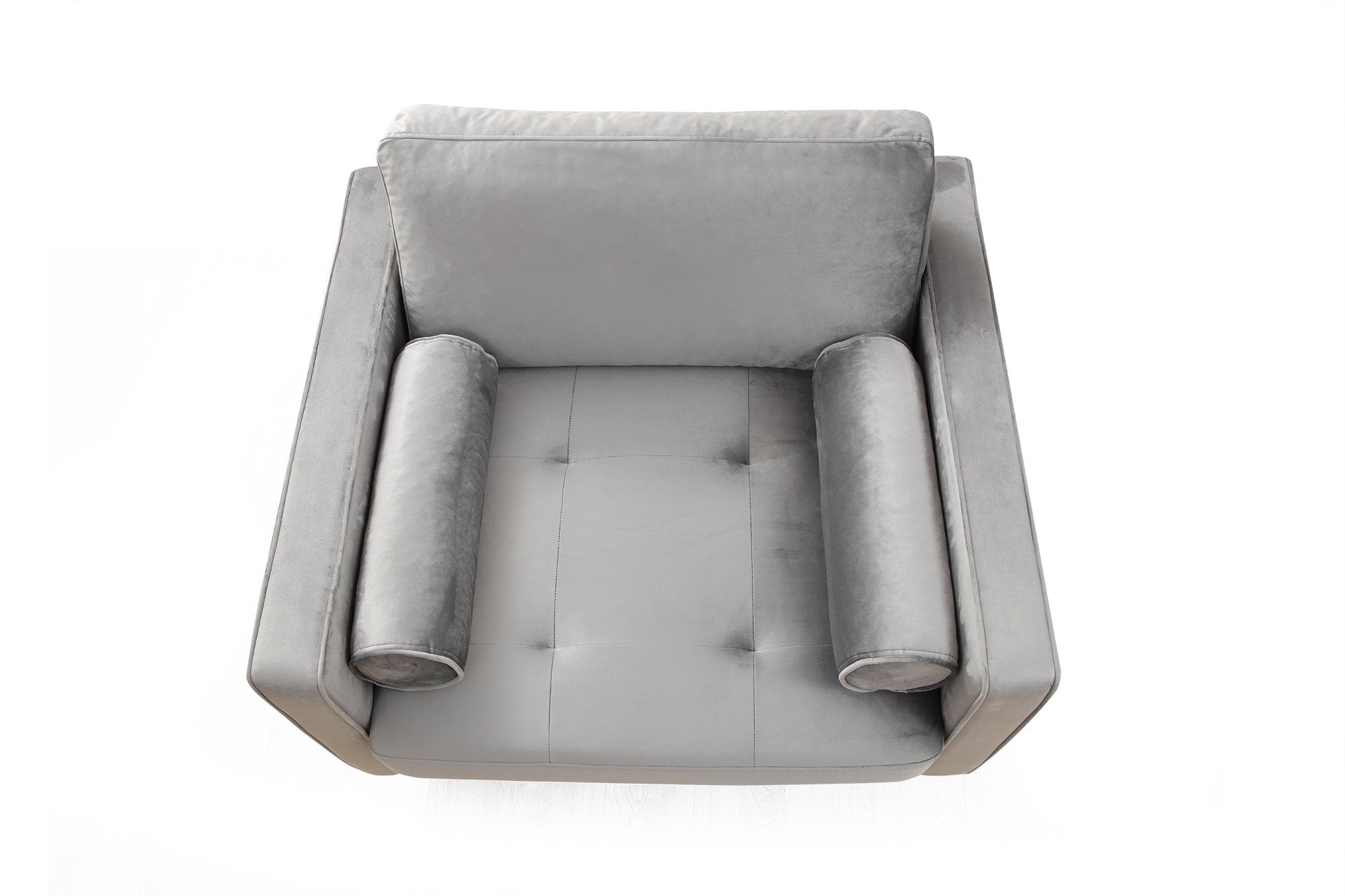 Rome - Light Grey Wing Chair