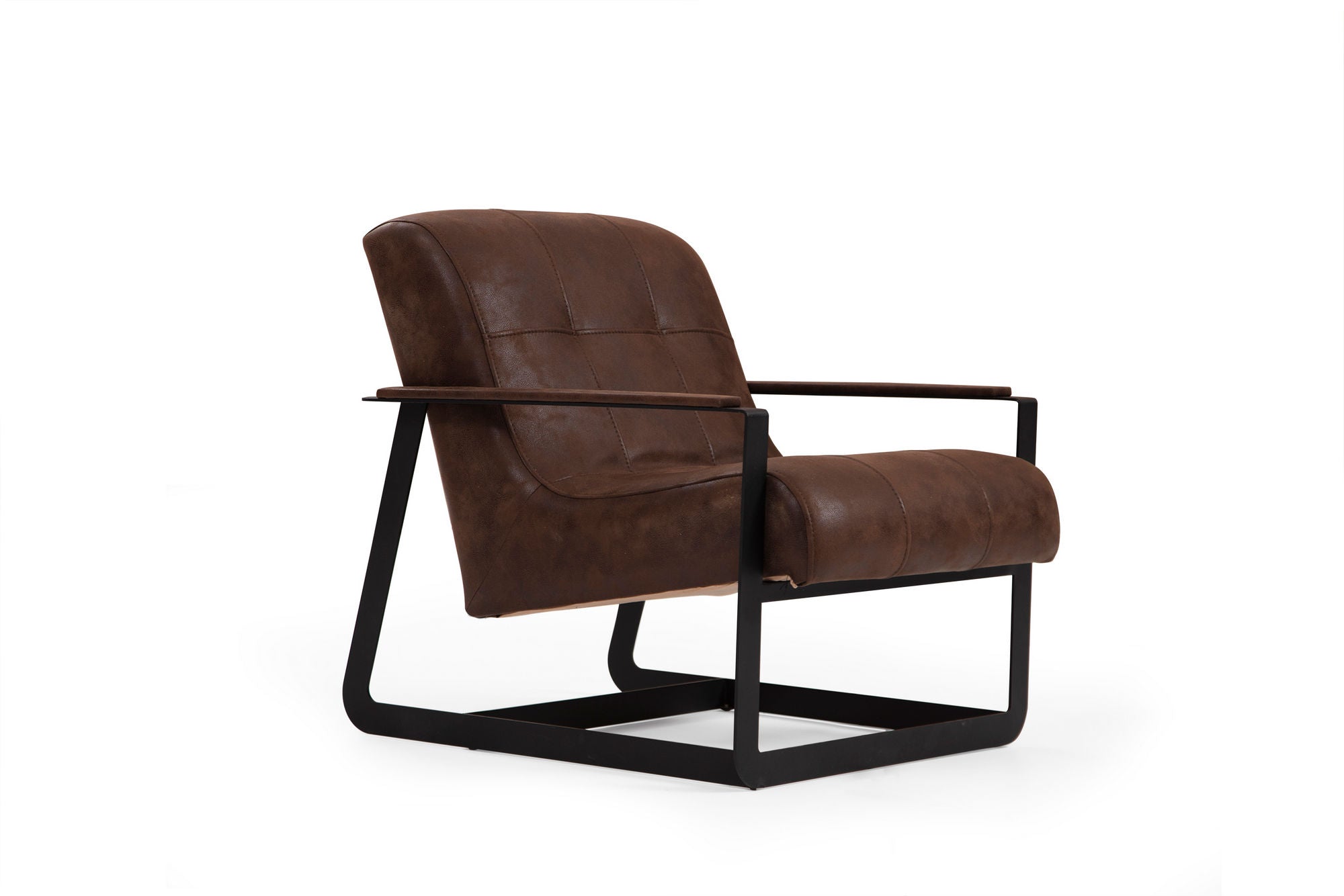 Darius - Brown Wing Chair