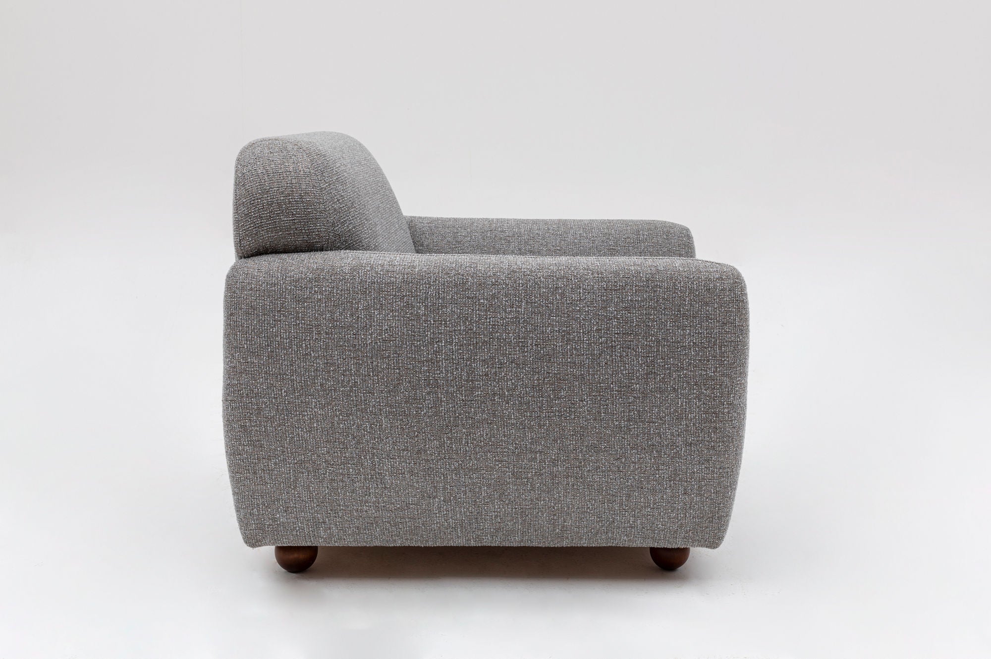 Eddy - Light Grey Wing Chair