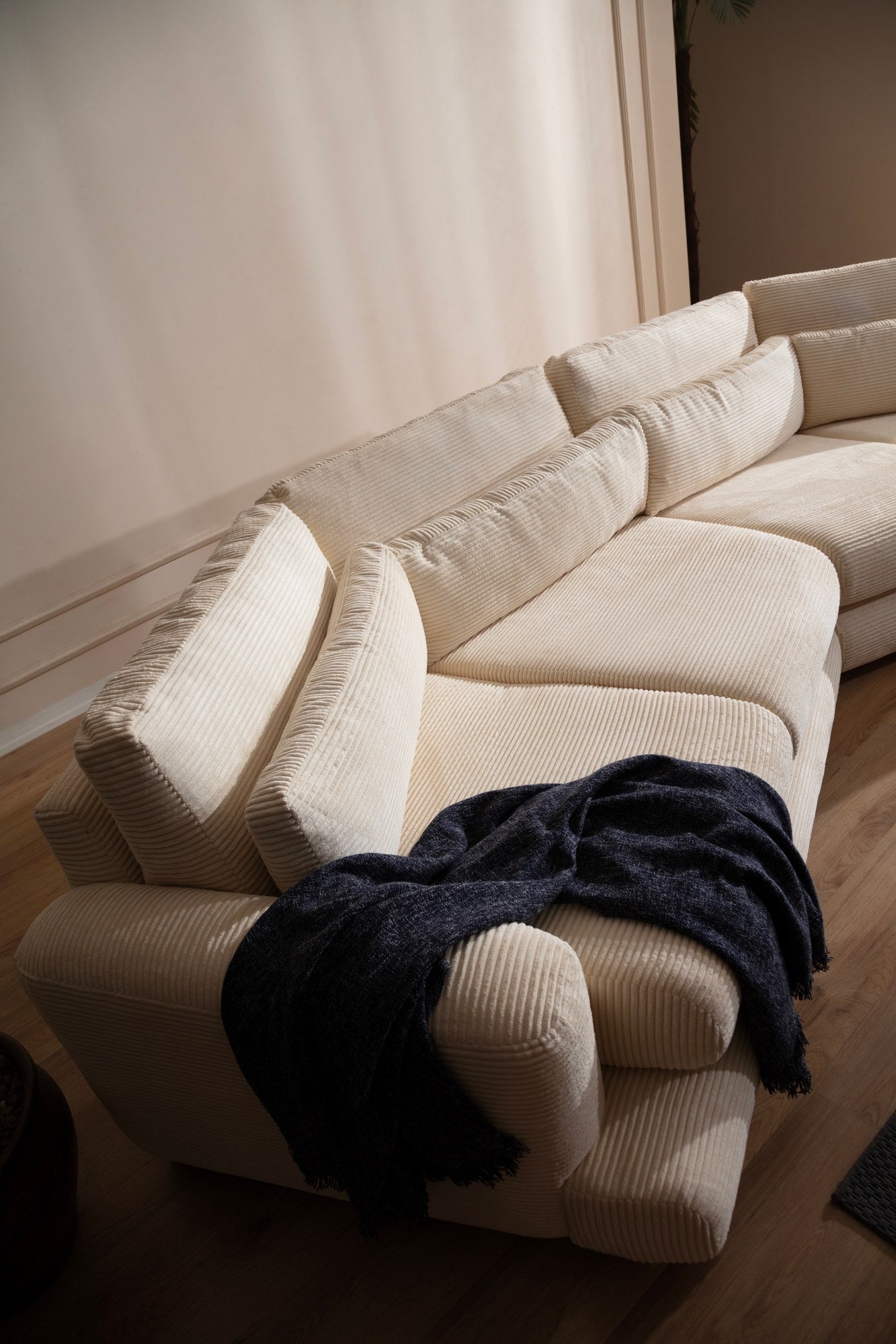 River 4 Sits Vänster (Xc Vänster-2R) - Beige 4-Sits Soffa