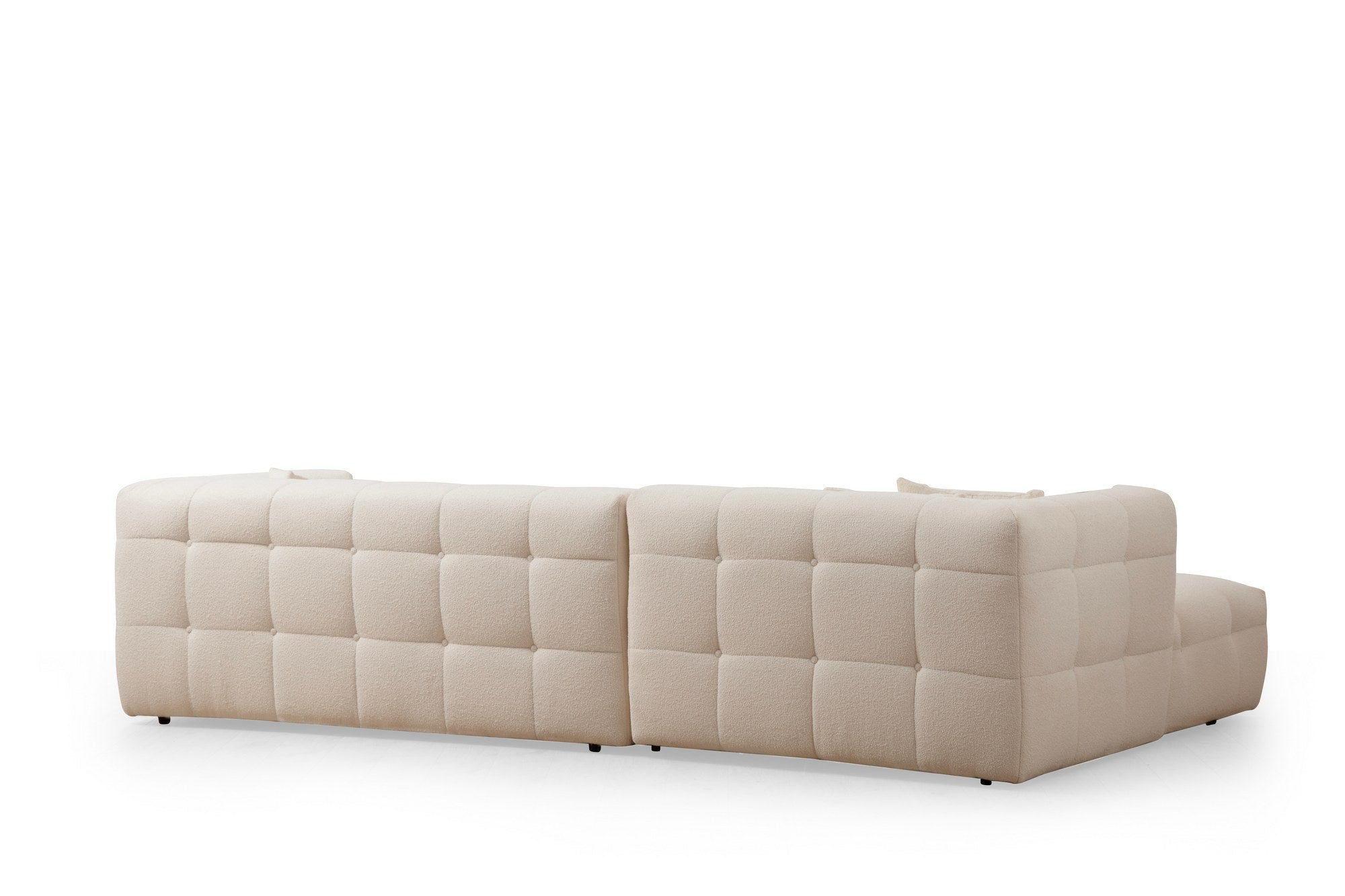 Cady 3 Sits Vänster - Beige Hörnssoffa