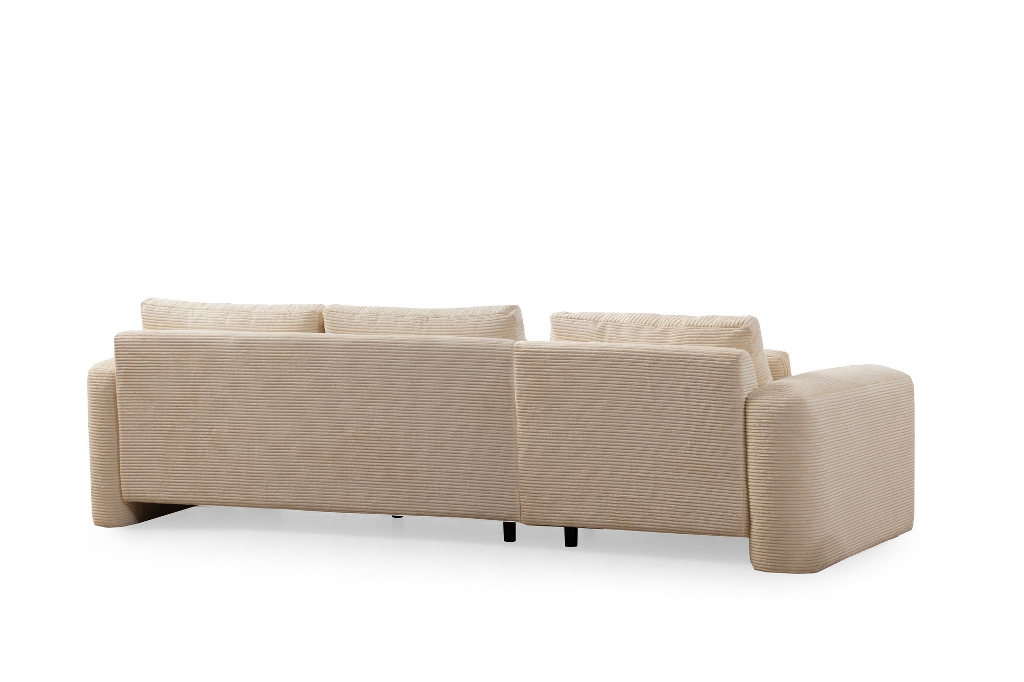 Lily Corner Left Beige Hörnsoffa