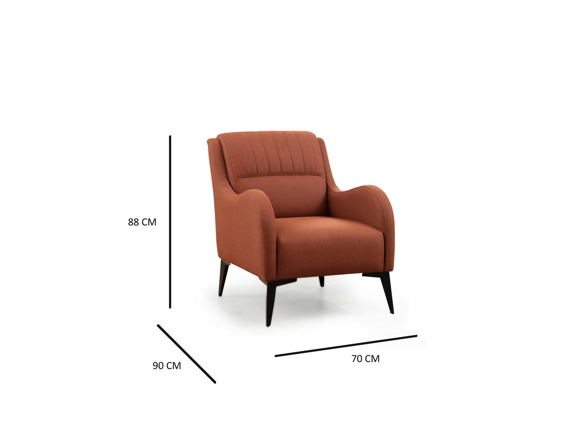 Kenzo - Tile Red Wing Chair