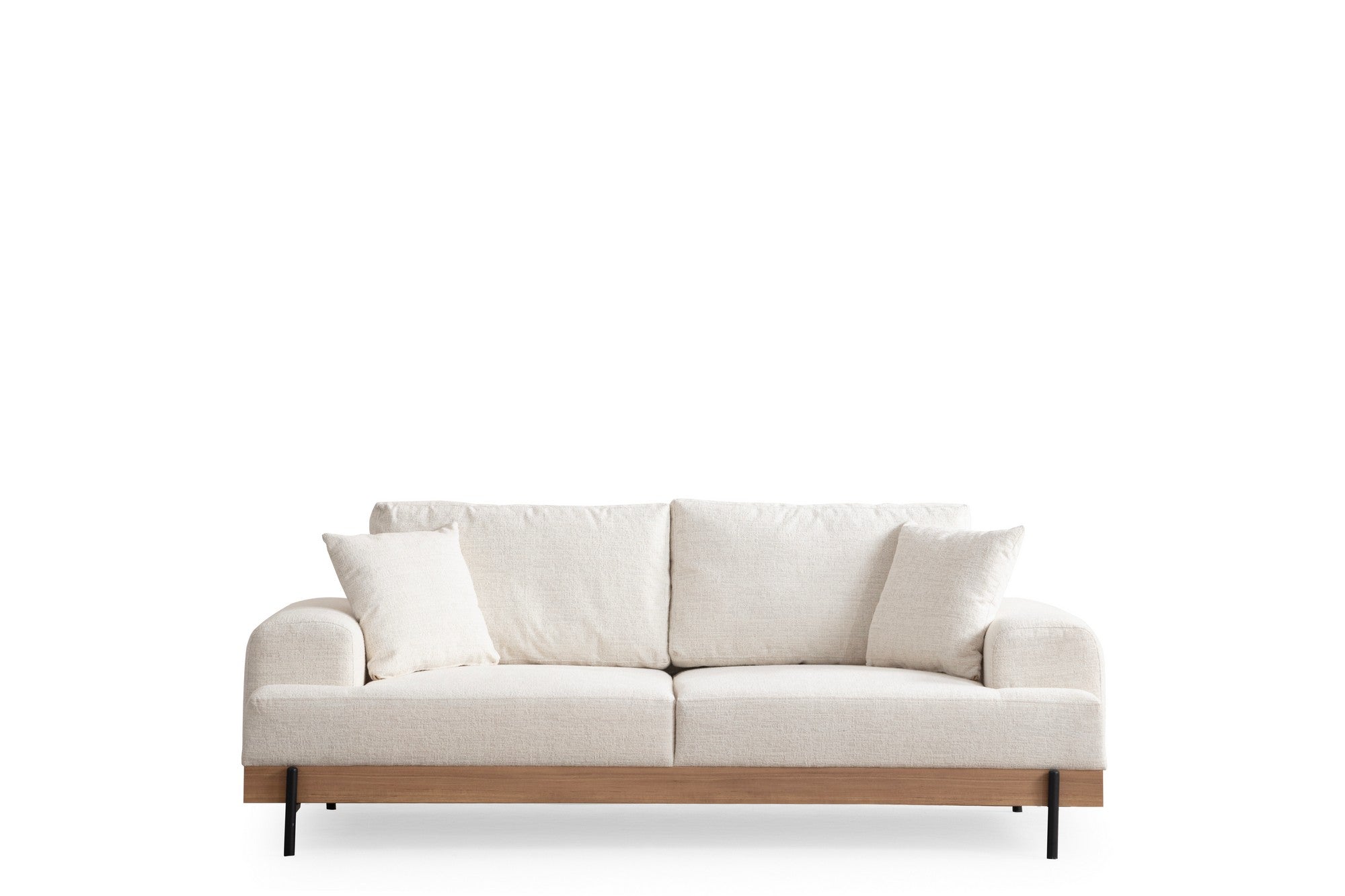 Eti Ek 3 Sits - Vit 3-Sits Soffa