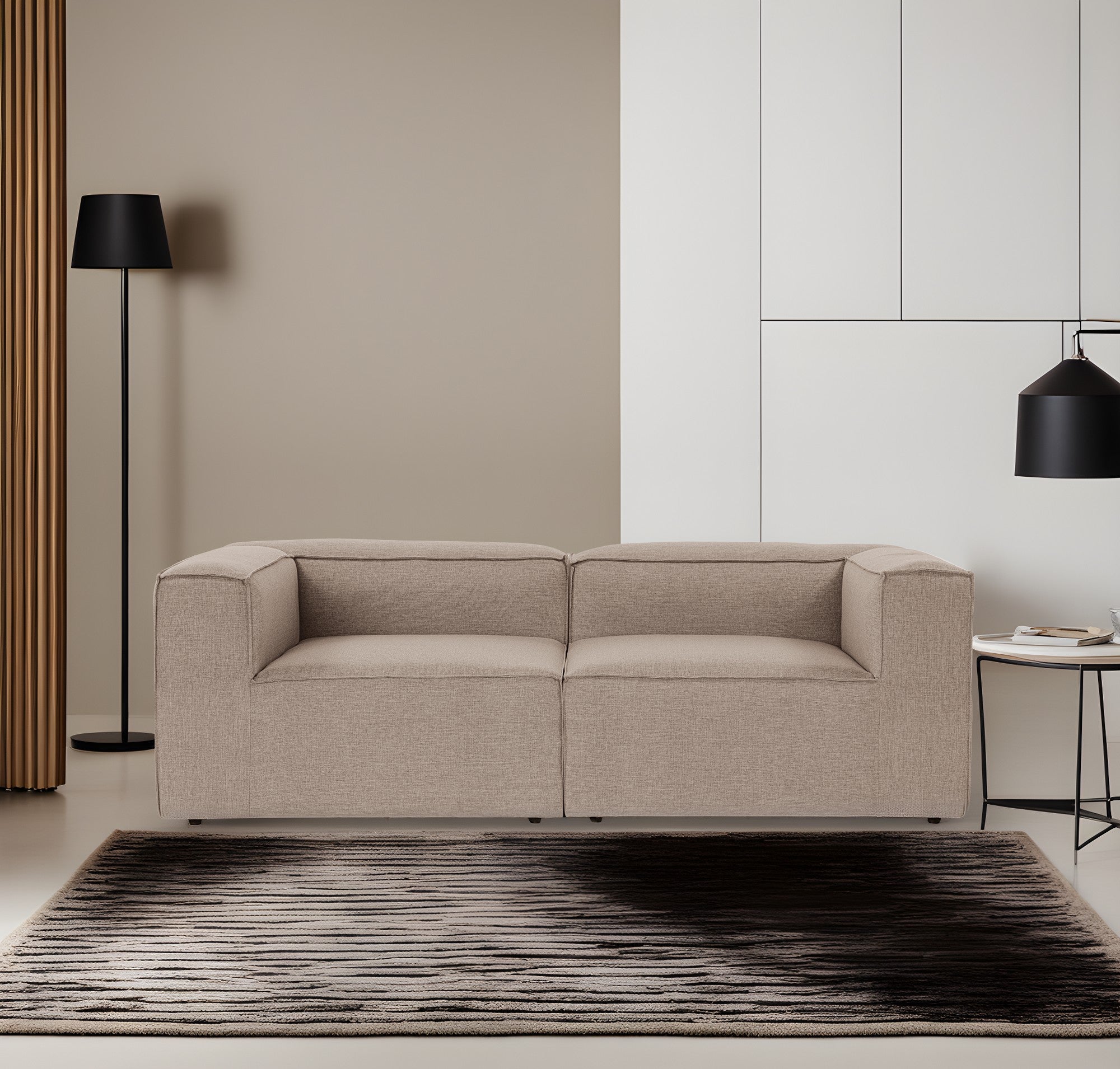 Fora 2 Sits - Brun 2-Sits Soffa