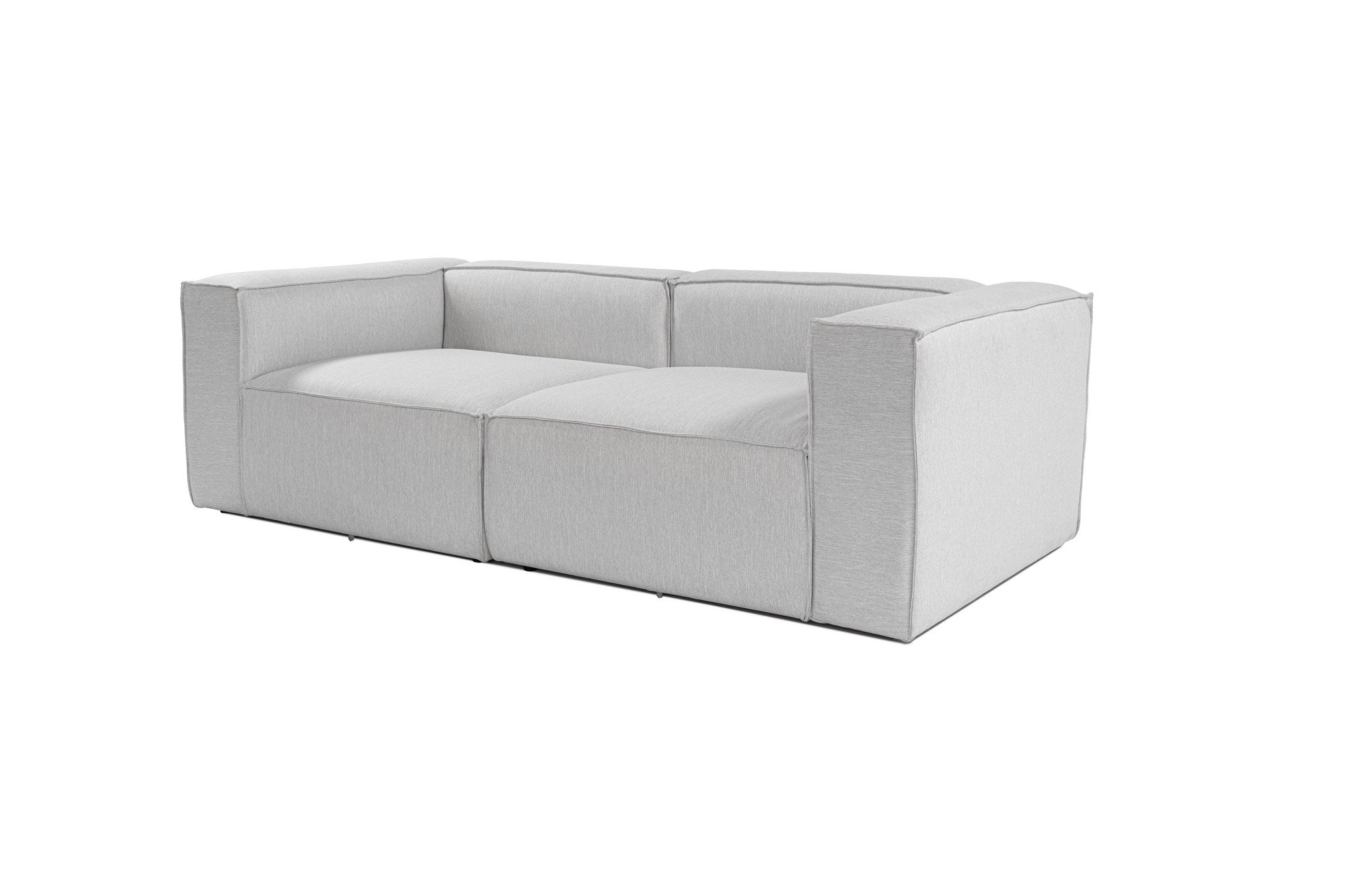 Fora 2 Sits - Ljus Grå 2-Sits Soffa