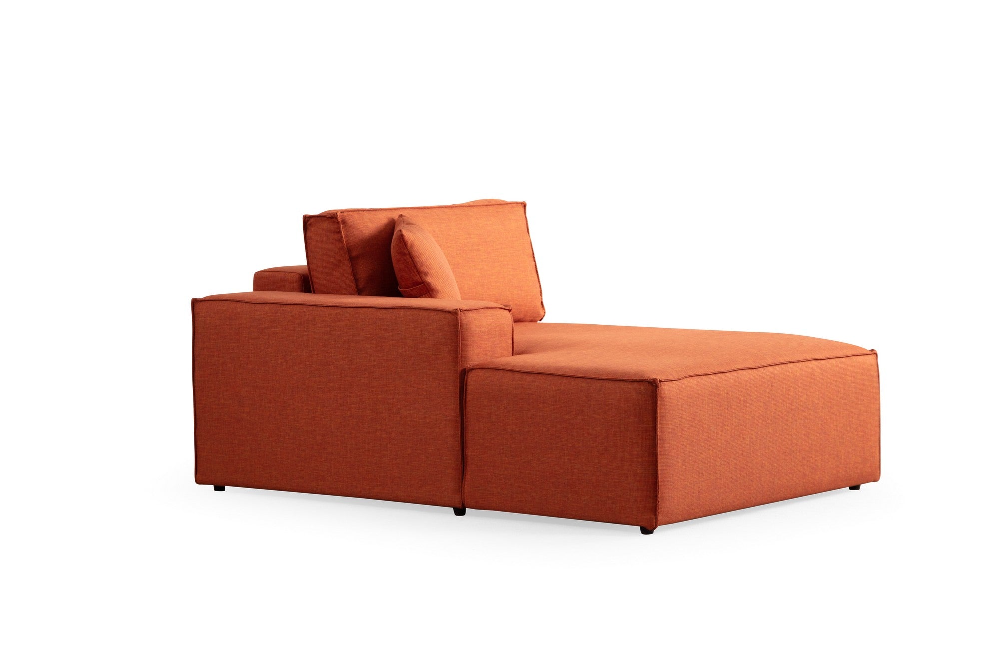 Pırlo Corner Left - Orange Hörnsoffa-säng