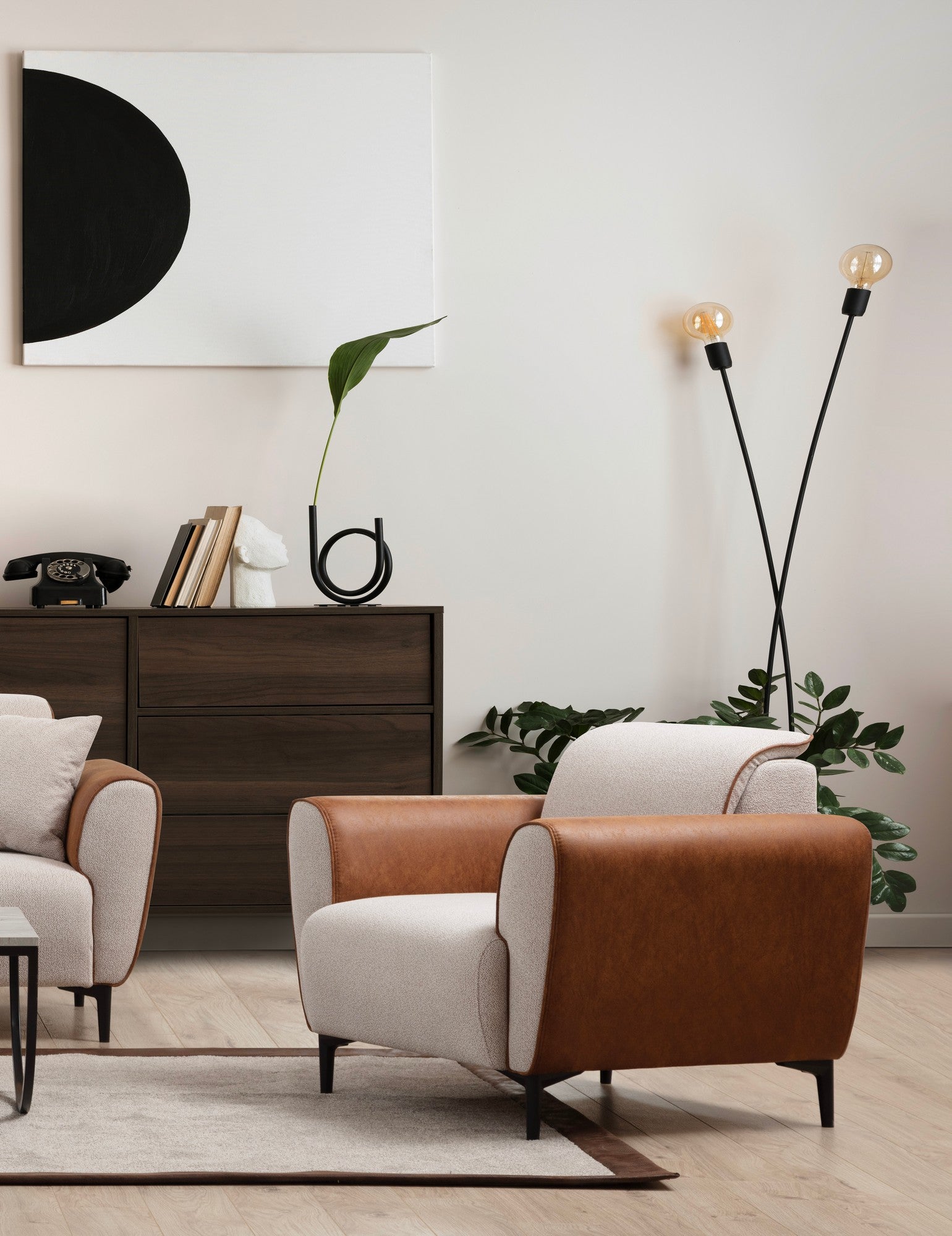 Aren - Beige 1-Sittsoffa