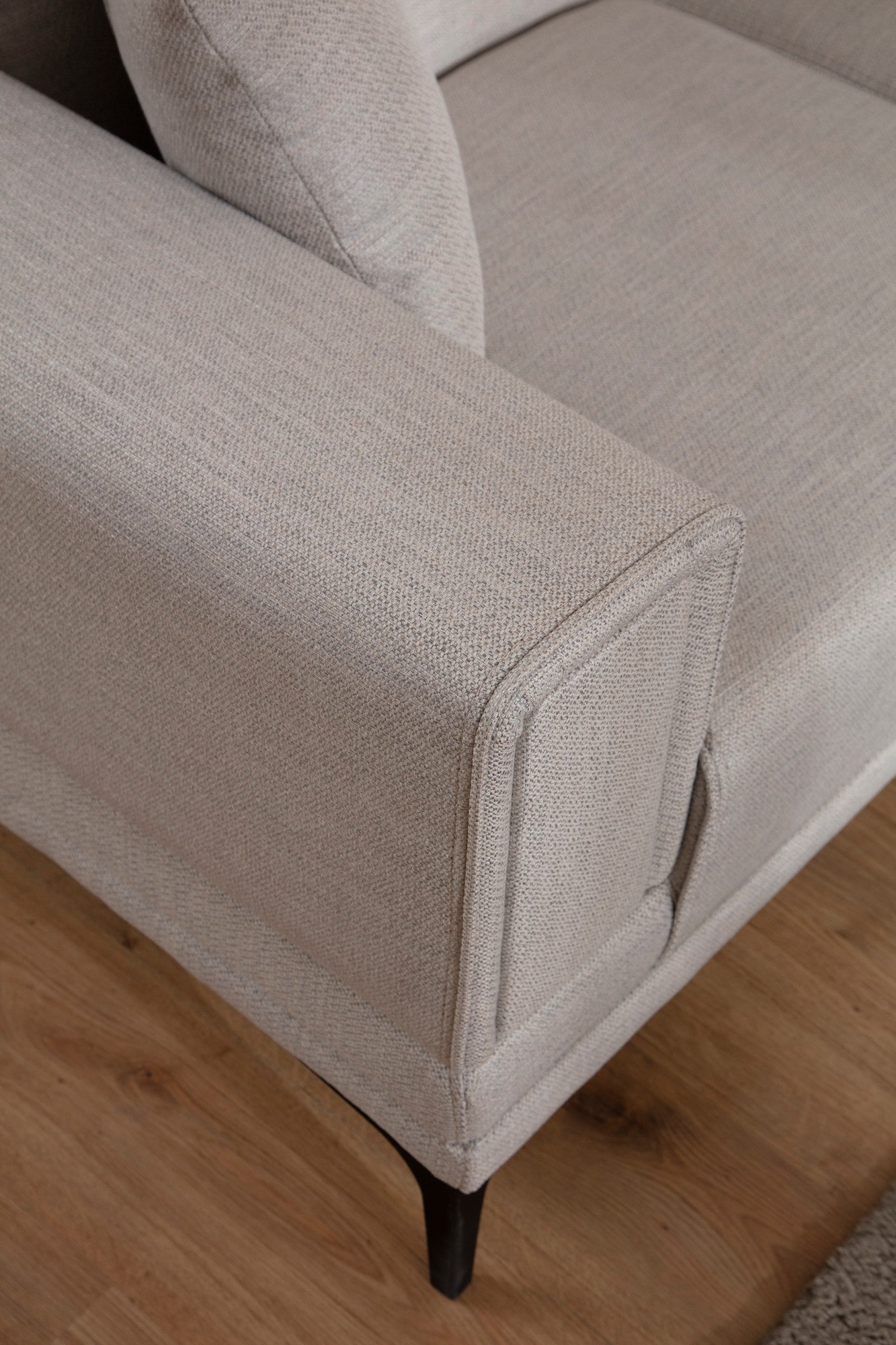 Horizon - Ecru 1-Seat Sofa