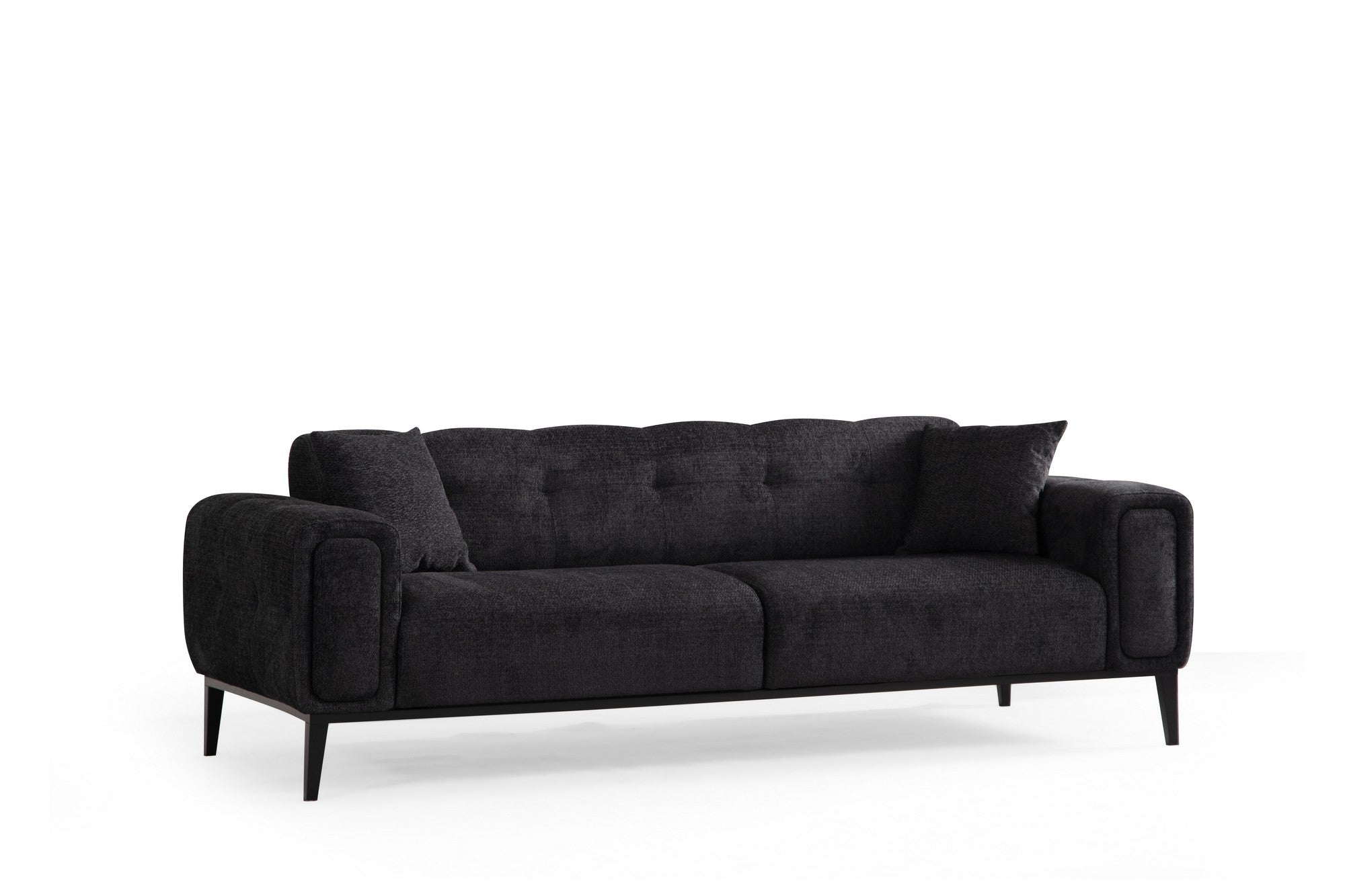 Athena 3 Seater - Svart 3-sitssoffa-säng