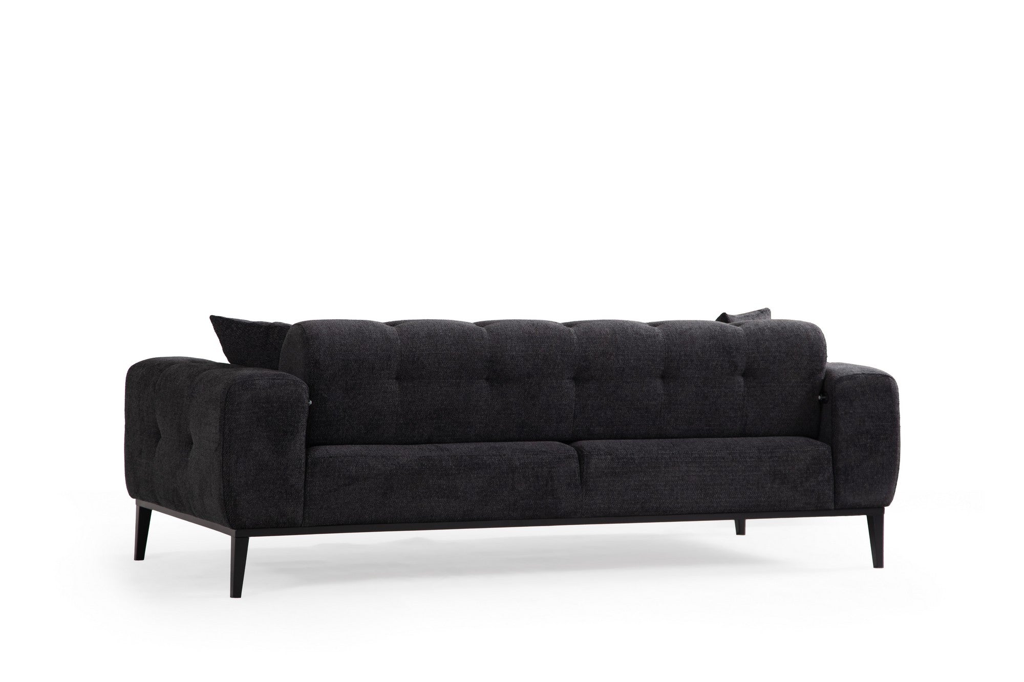 Athena 3 Seater - Svart 3-sitssoffa-säng