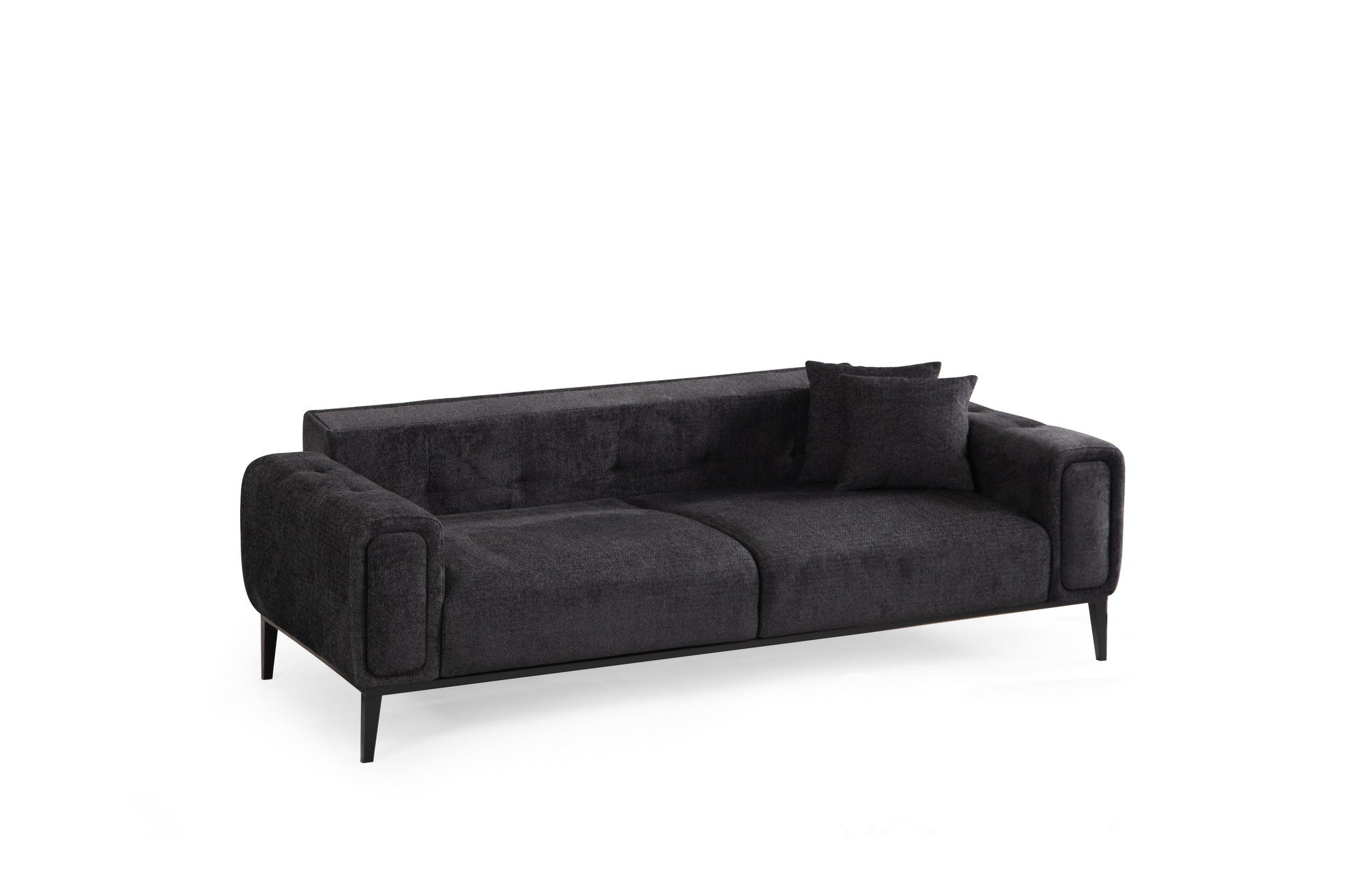 Athena 3 Seater - Svart 3-sitssoffa-säng