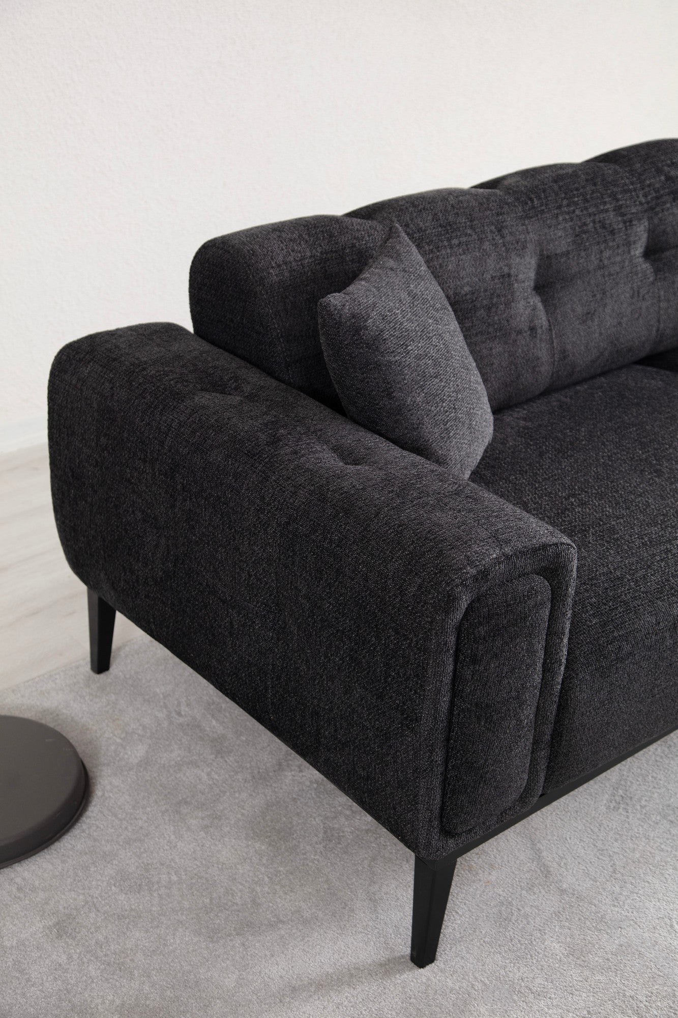Athena 3 Seater - Svart 3-sitssoffa-säng
