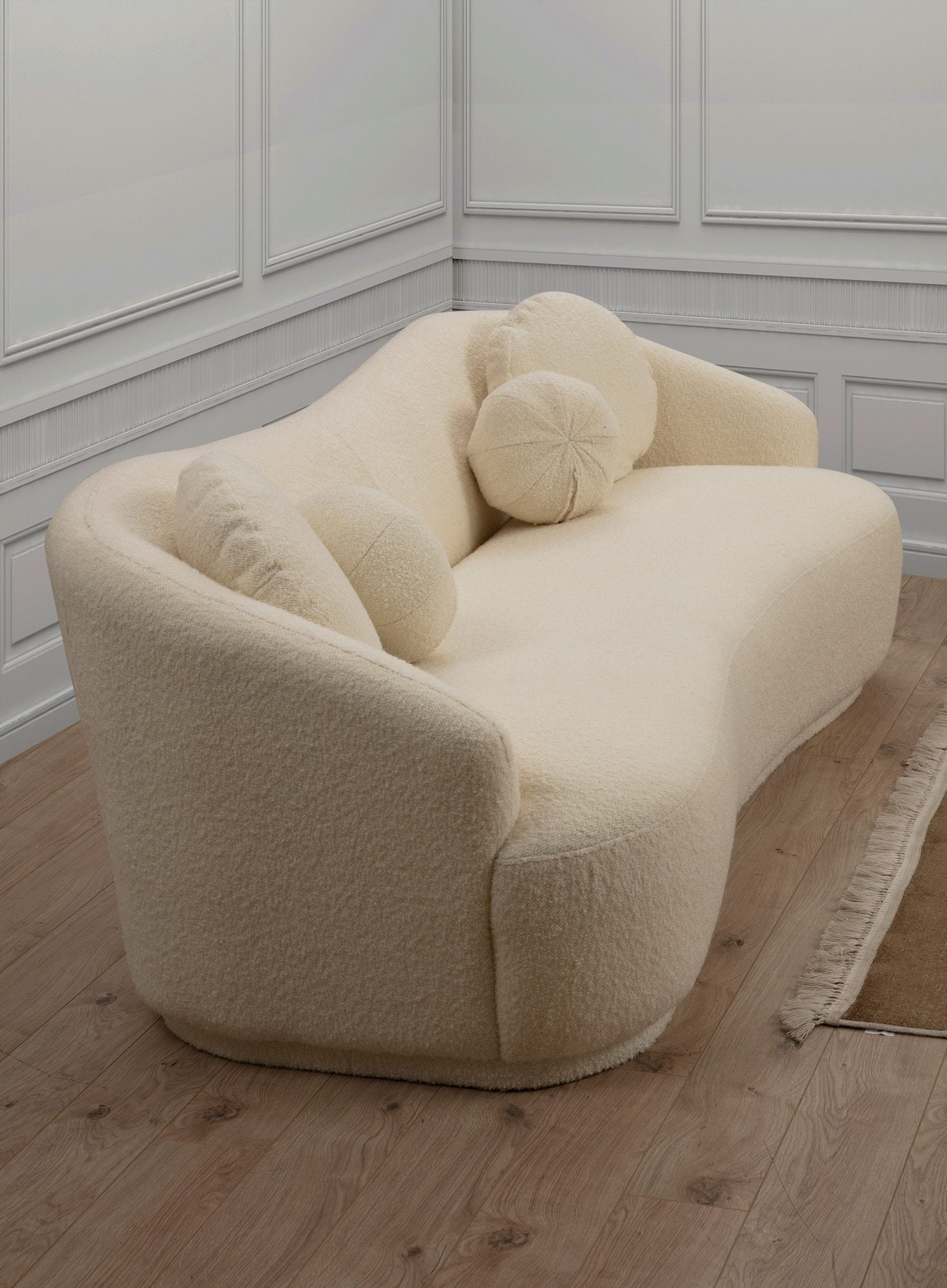 Ancona - Cream 3-sitssoffa