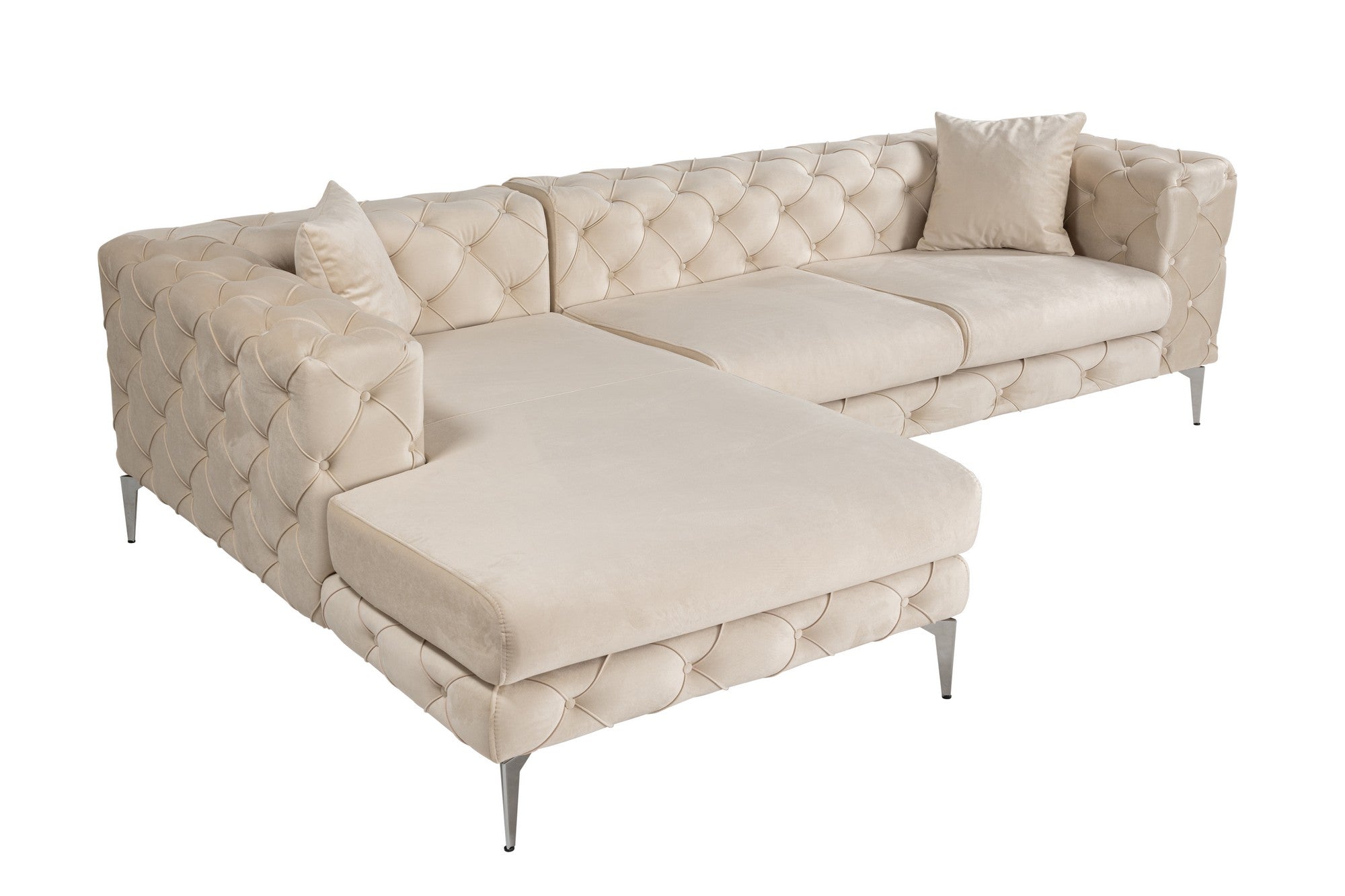 Como Eco Left - Beige Hörnsoffa