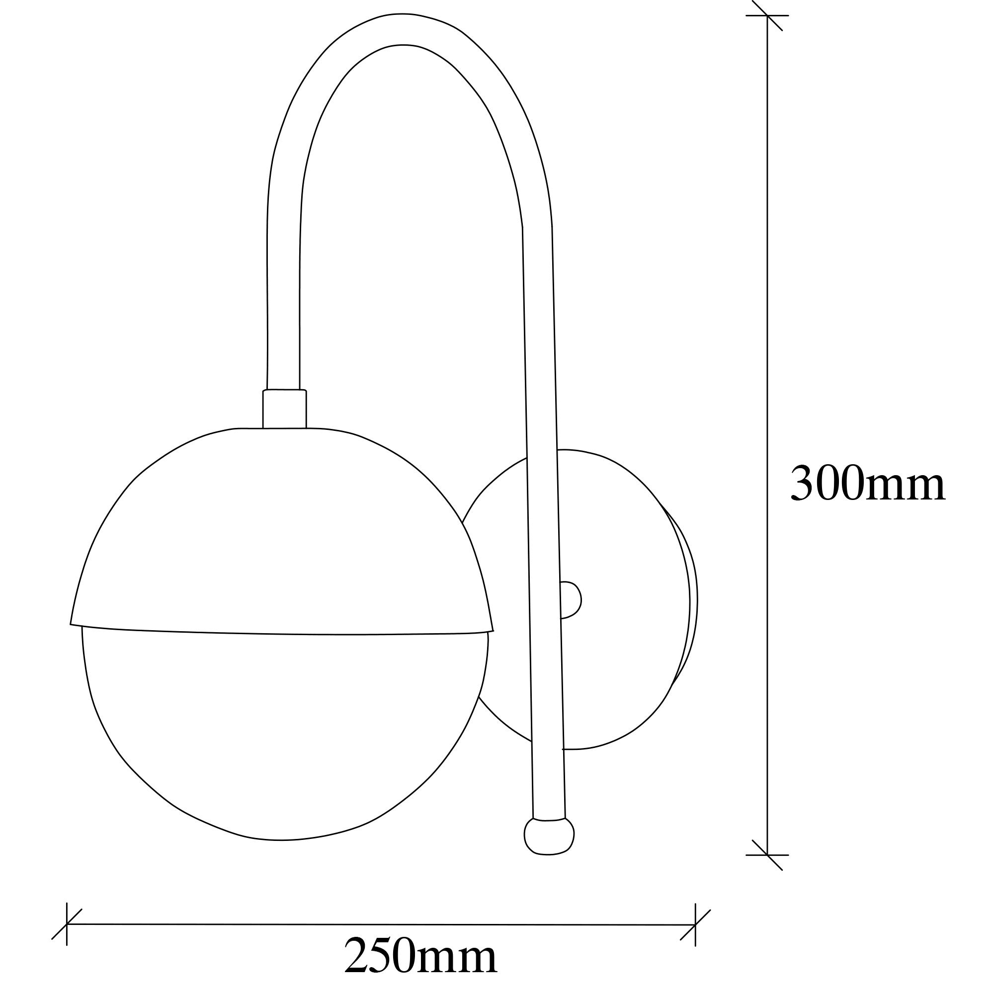 Karsor - 3301 Vägglampa