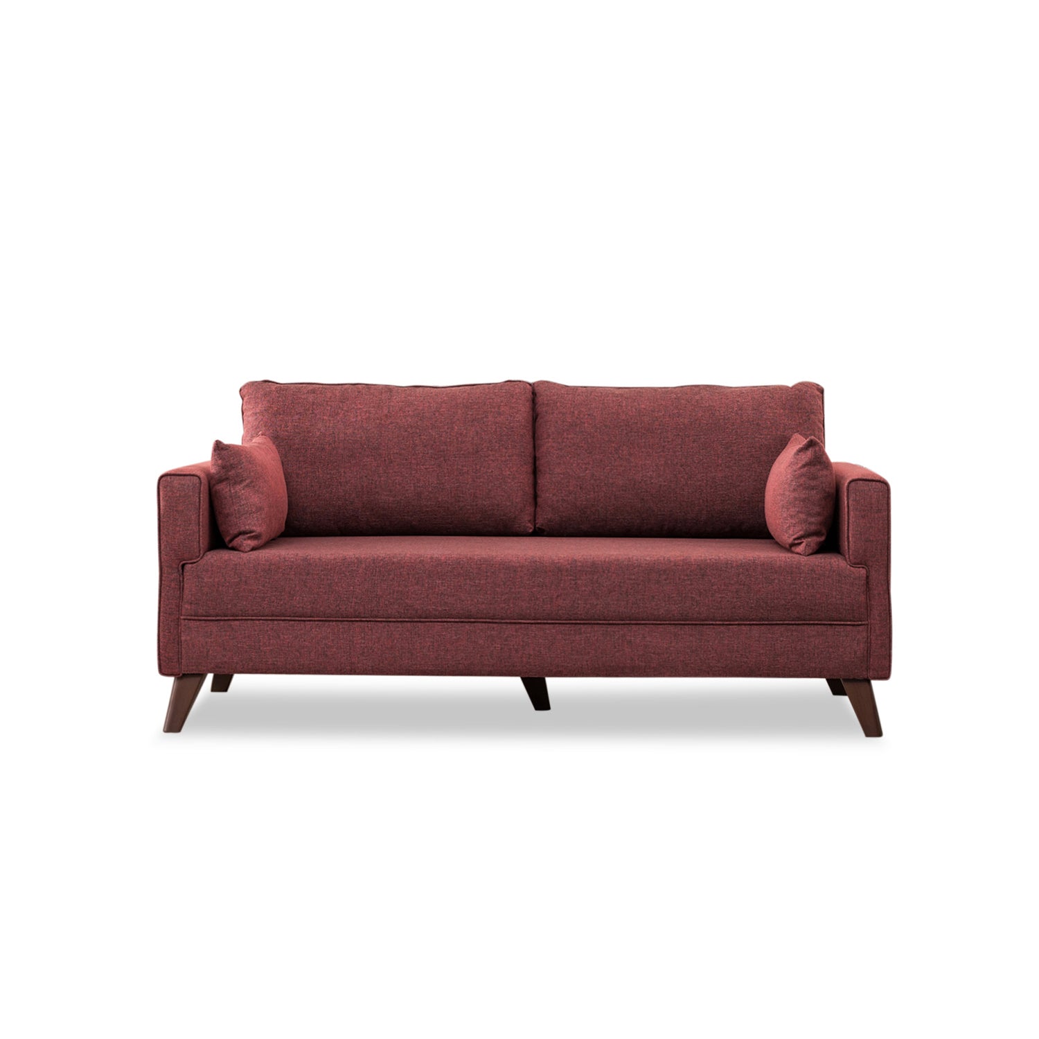 Bella Sofa För 2 Pr - Klementinröd 2-Sitssoffa