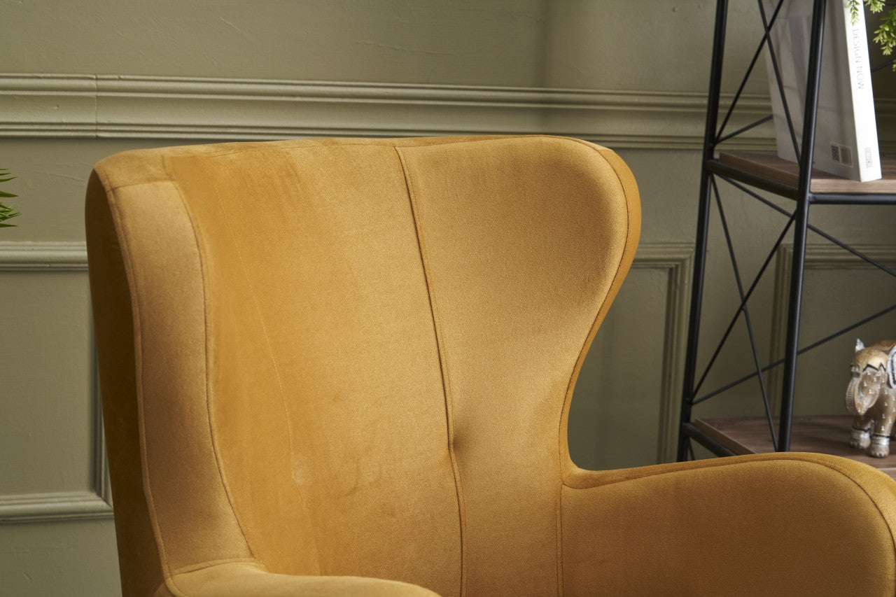 Karina - Guld Vingsoffa