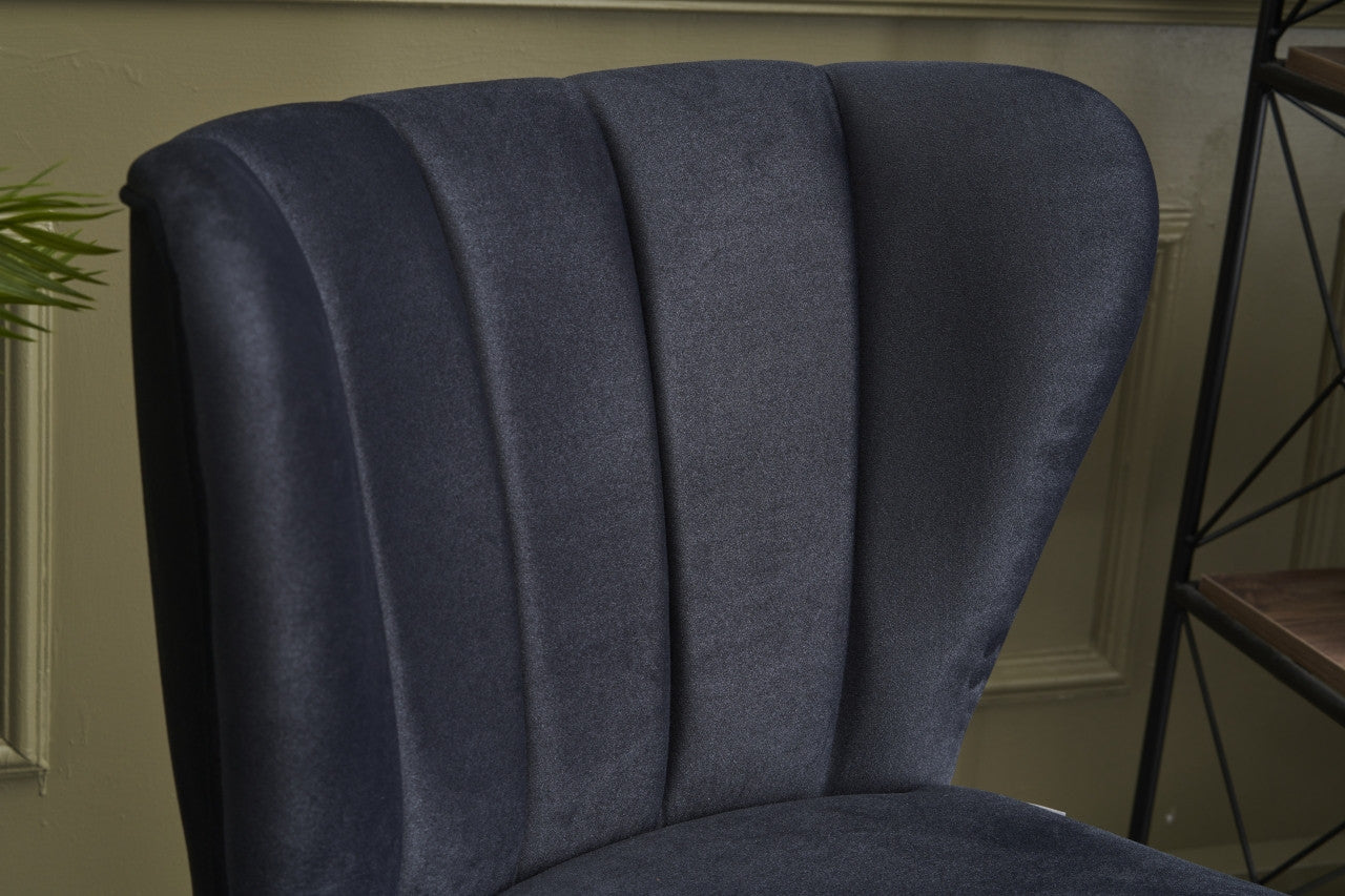 Layla - Antracit Wing Chair