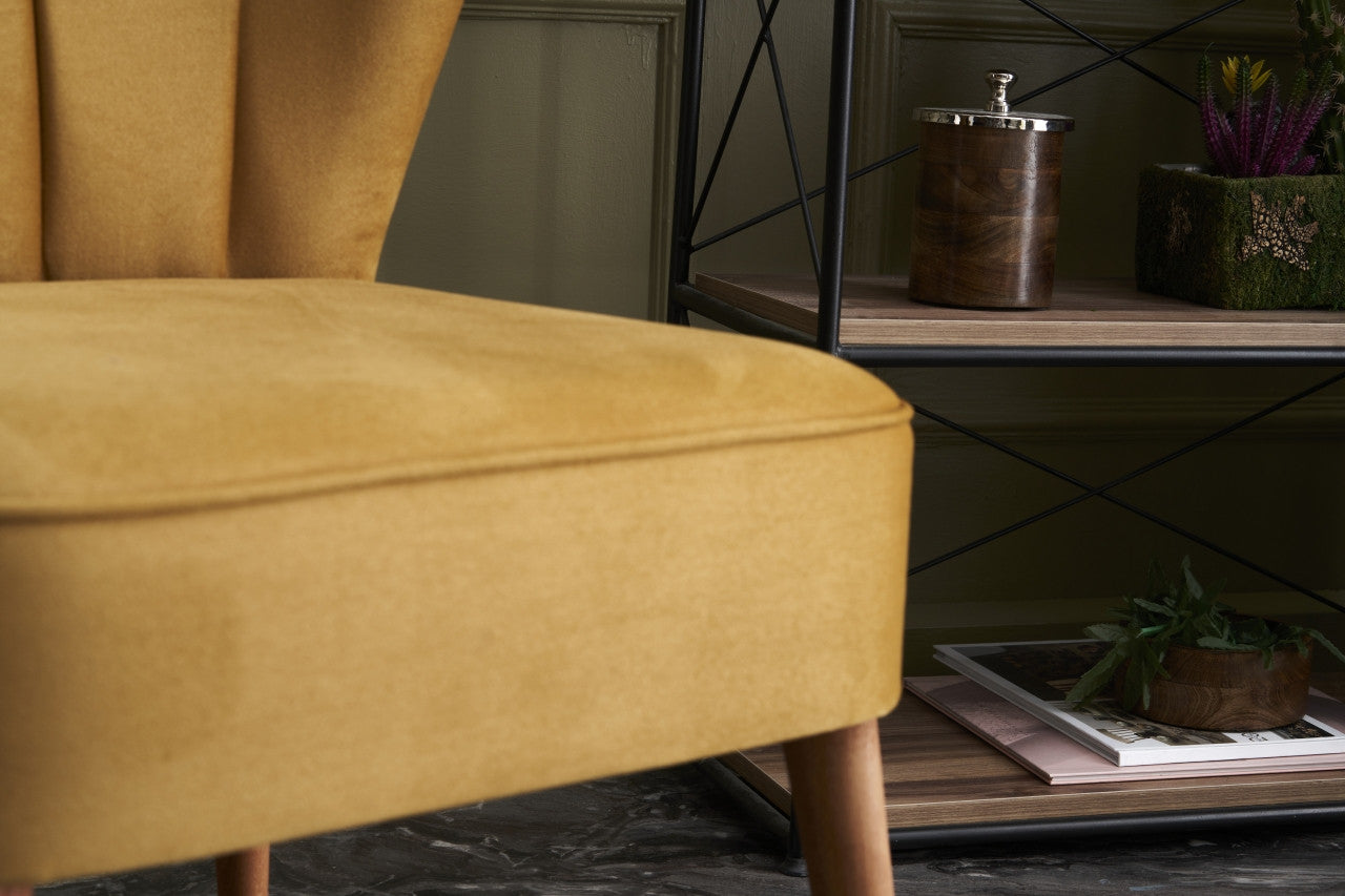 Layla - Guld Wing Chair