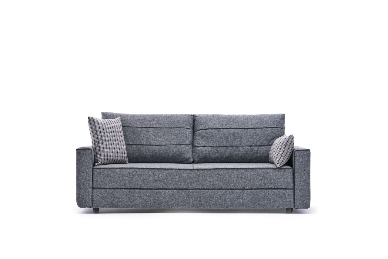 Ece - Grå 3-sits sängsoffa