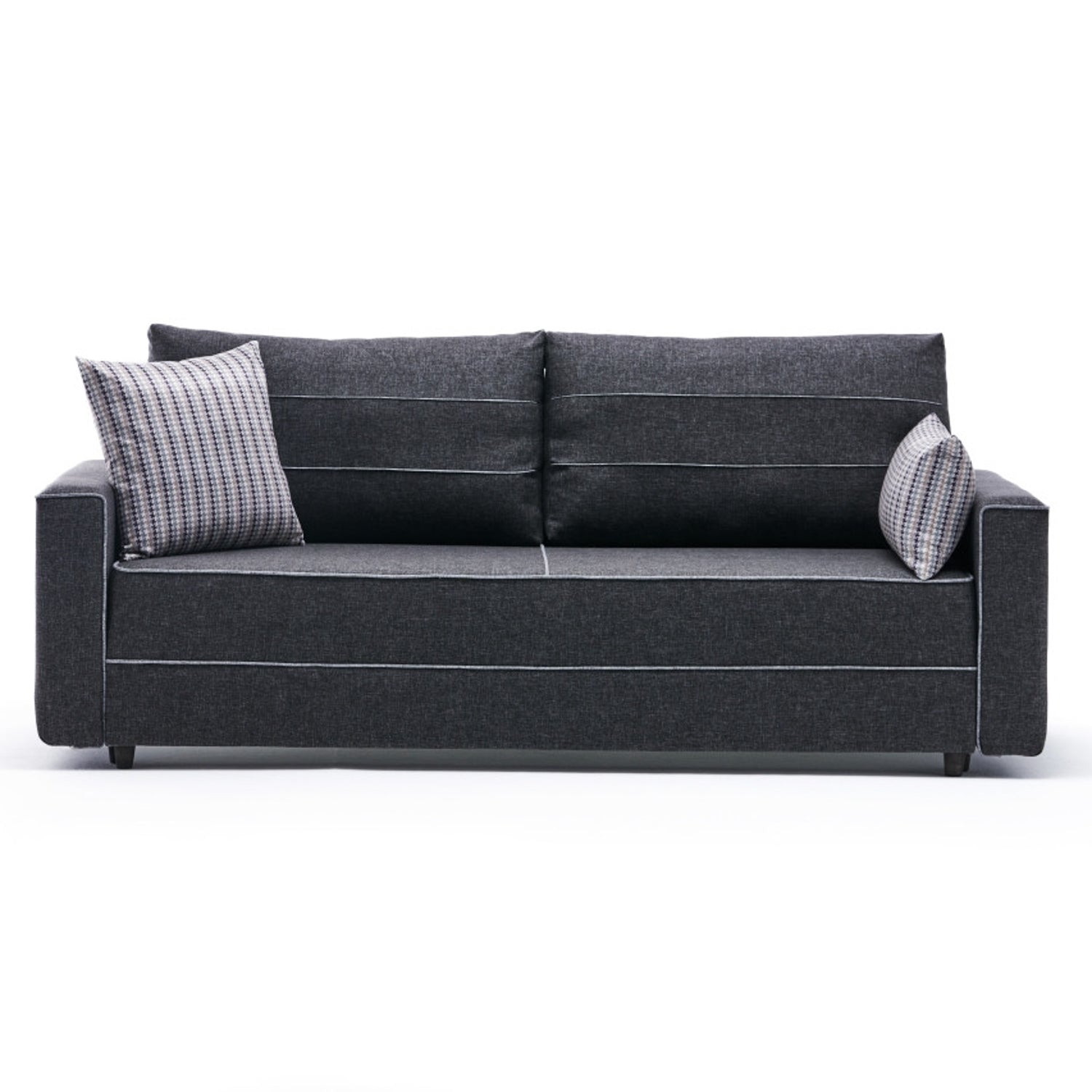 Ece - Antracit 3-sits sängsoffa