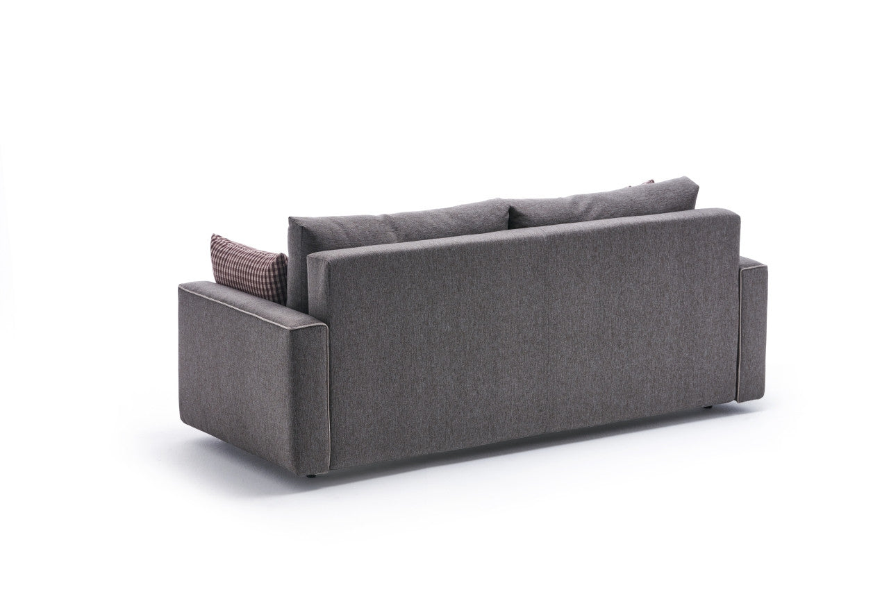 Ece - Brun 3-sits sängsoffa