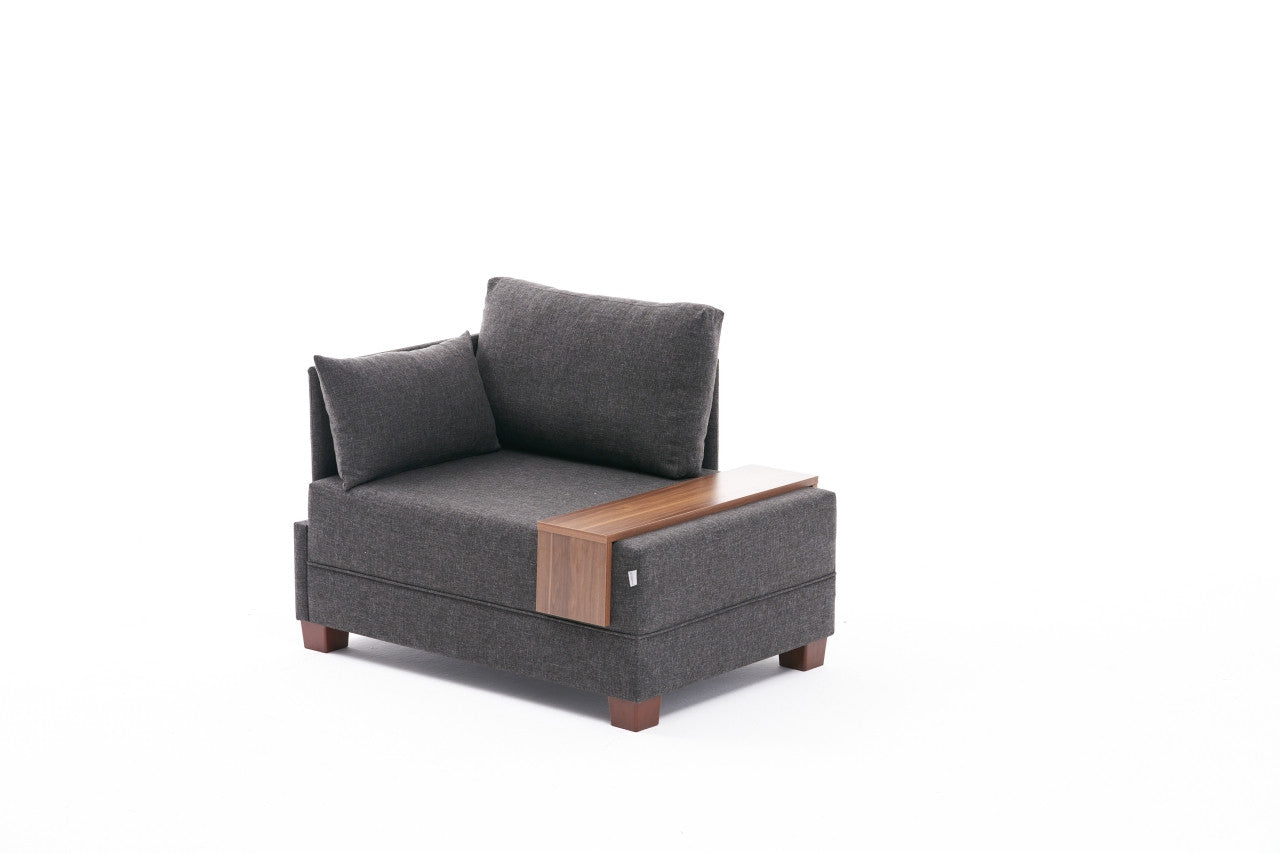 Fly Vänster - Antracit 1-Sits Soffa