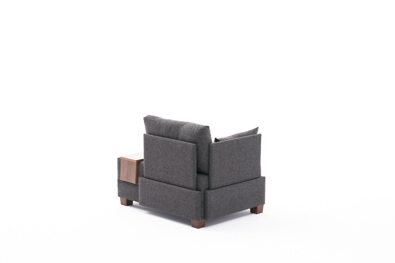 Fly Vänster - Antracit 1-Sits Soffa